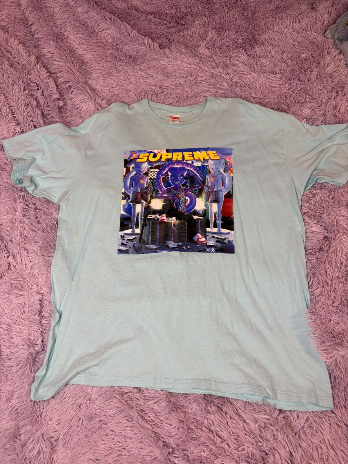 Supreme Supreme Richest tee Size US XXL / EU 58 / 5 - 1 Thumbnail