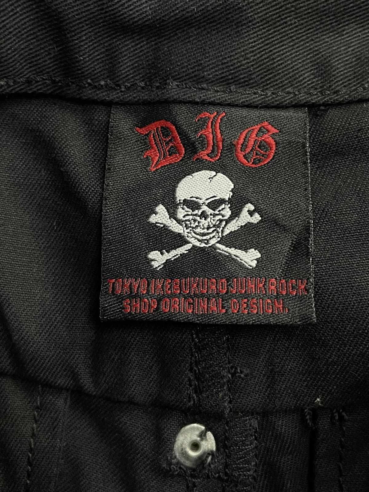 Japanese Brand Tokyo Ikebukuro Cyber Punk Bondage Cargo Pants Size US 30 / EU 46 - 17 Thumbnail