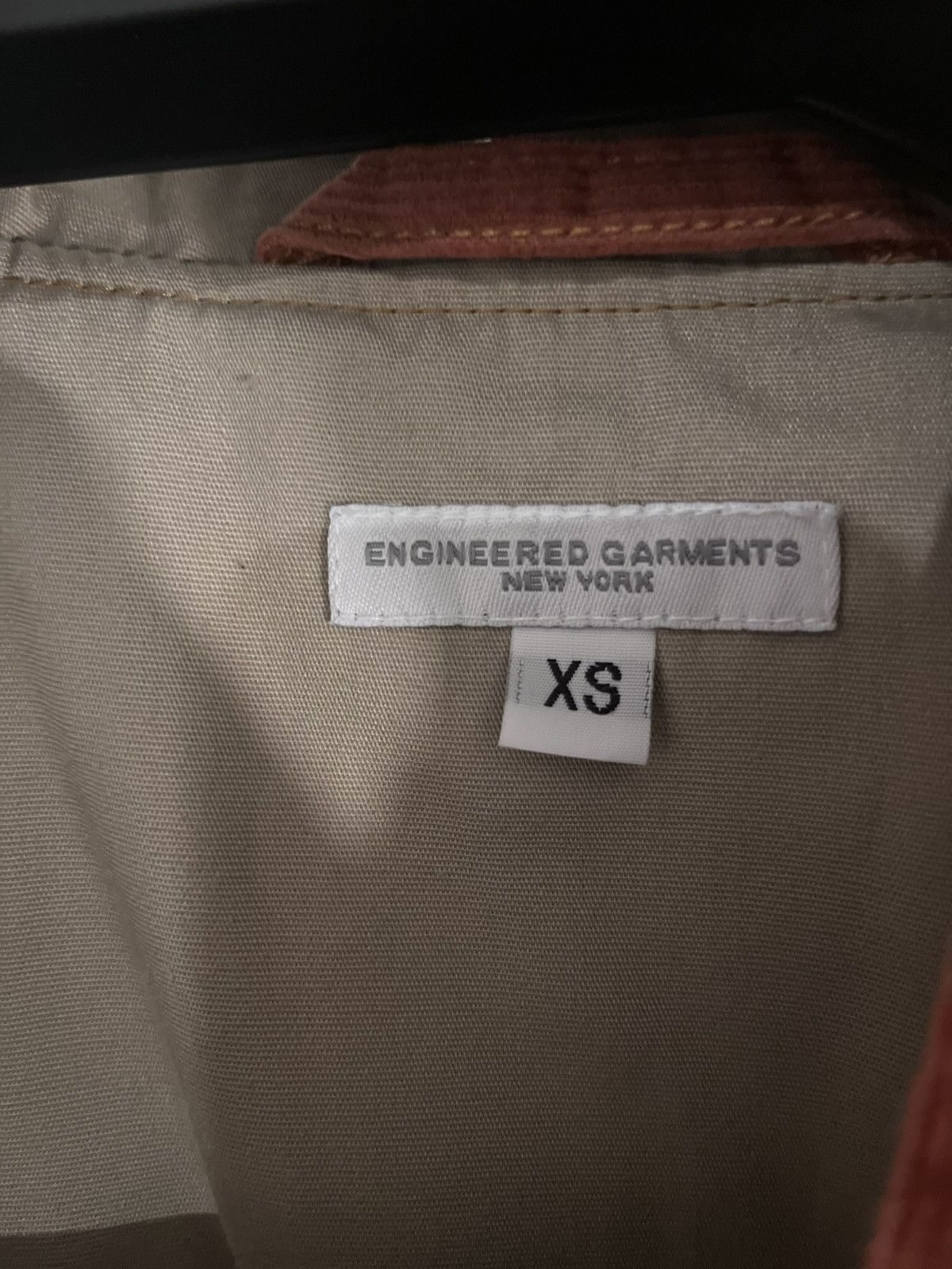 Engineered Garments Engineered Garments x Charcoal Corduroy Jacket XS Size US XS / EU 42 / 0 - 5 Thumbnail