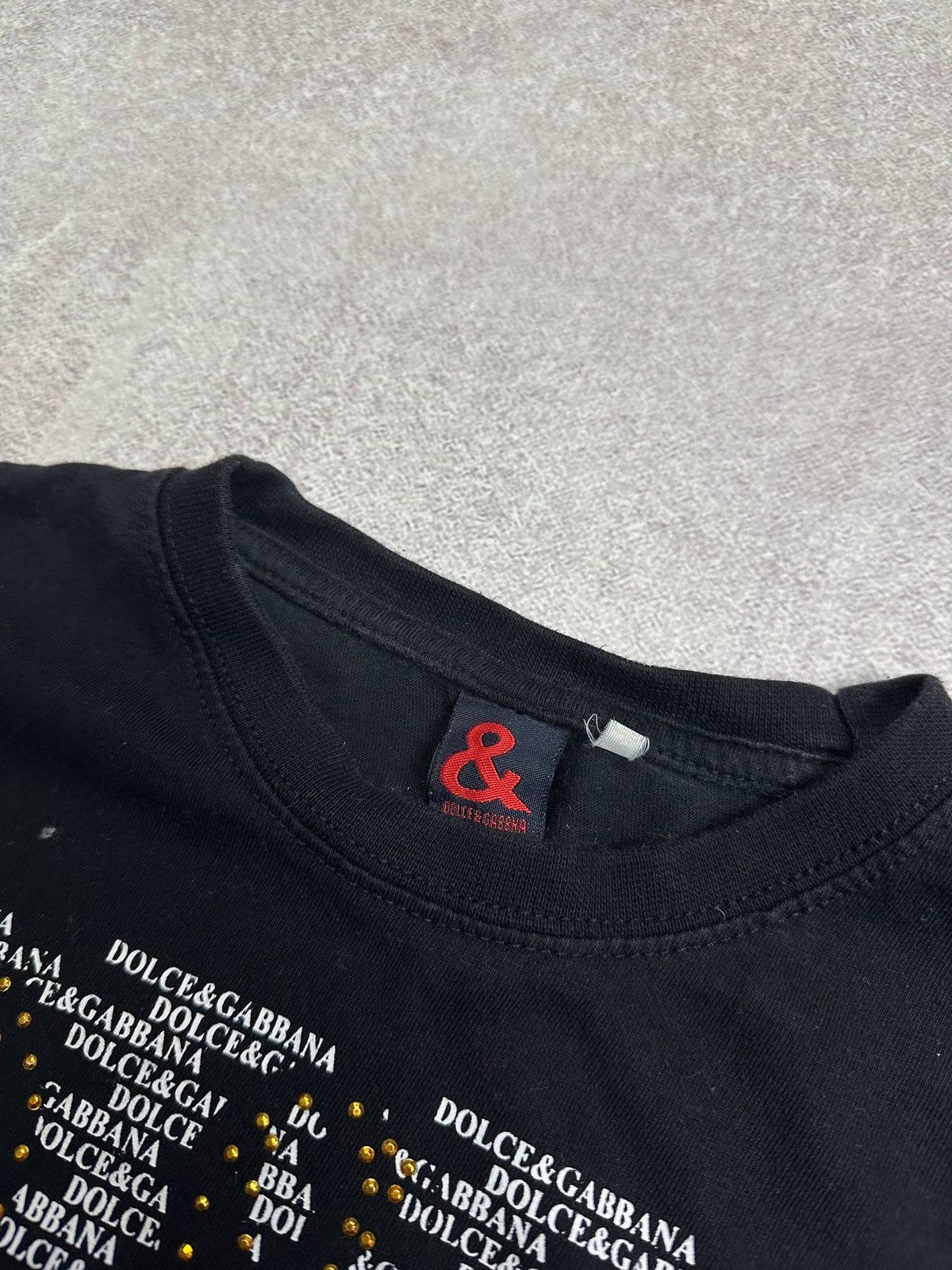 Vintage Vintage DG Dolce Gabbana Big Logo T-shirt M Mens Size US M / EU 48-50 / 2 - 3 Thumbnail