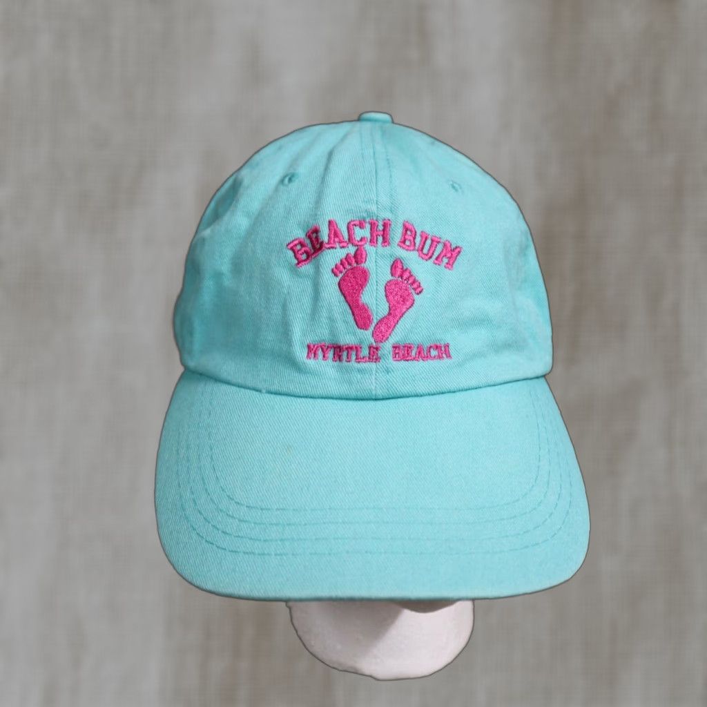 Vintage Myrtle Beach SC South Carolina Adjustable Baseball Hat Cap Strapback Green - Baseball Cap - Women - Adjustable - Green - Myrtle Beach - Hat Size ONE SIZE - 1 Thumbnail