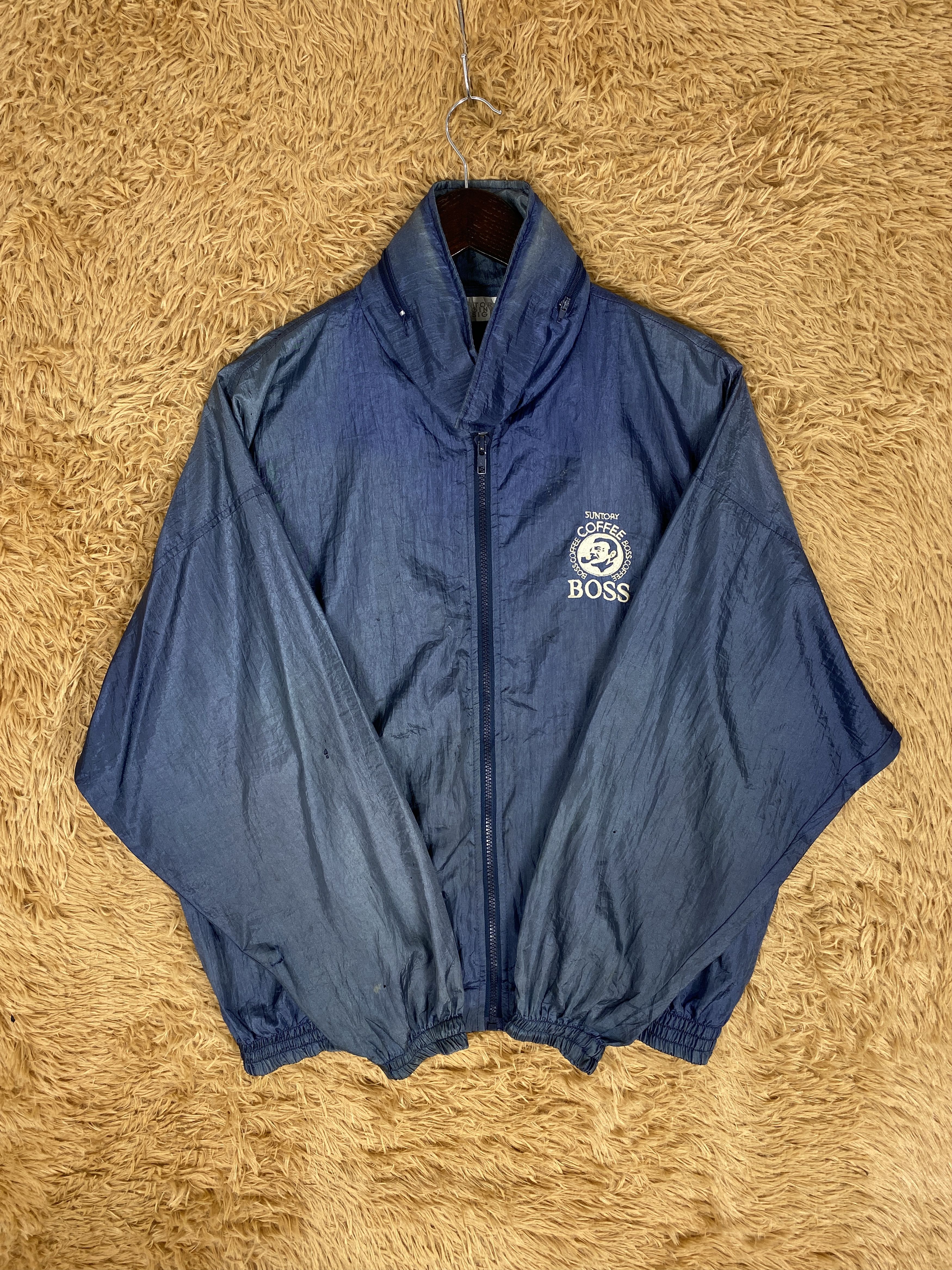 Japanese Brand Vintage Suntory Boss Coffee Sun Faded Jacket J2266 Size US L / EU 52-54 / 3 - 6 Thumbnail
