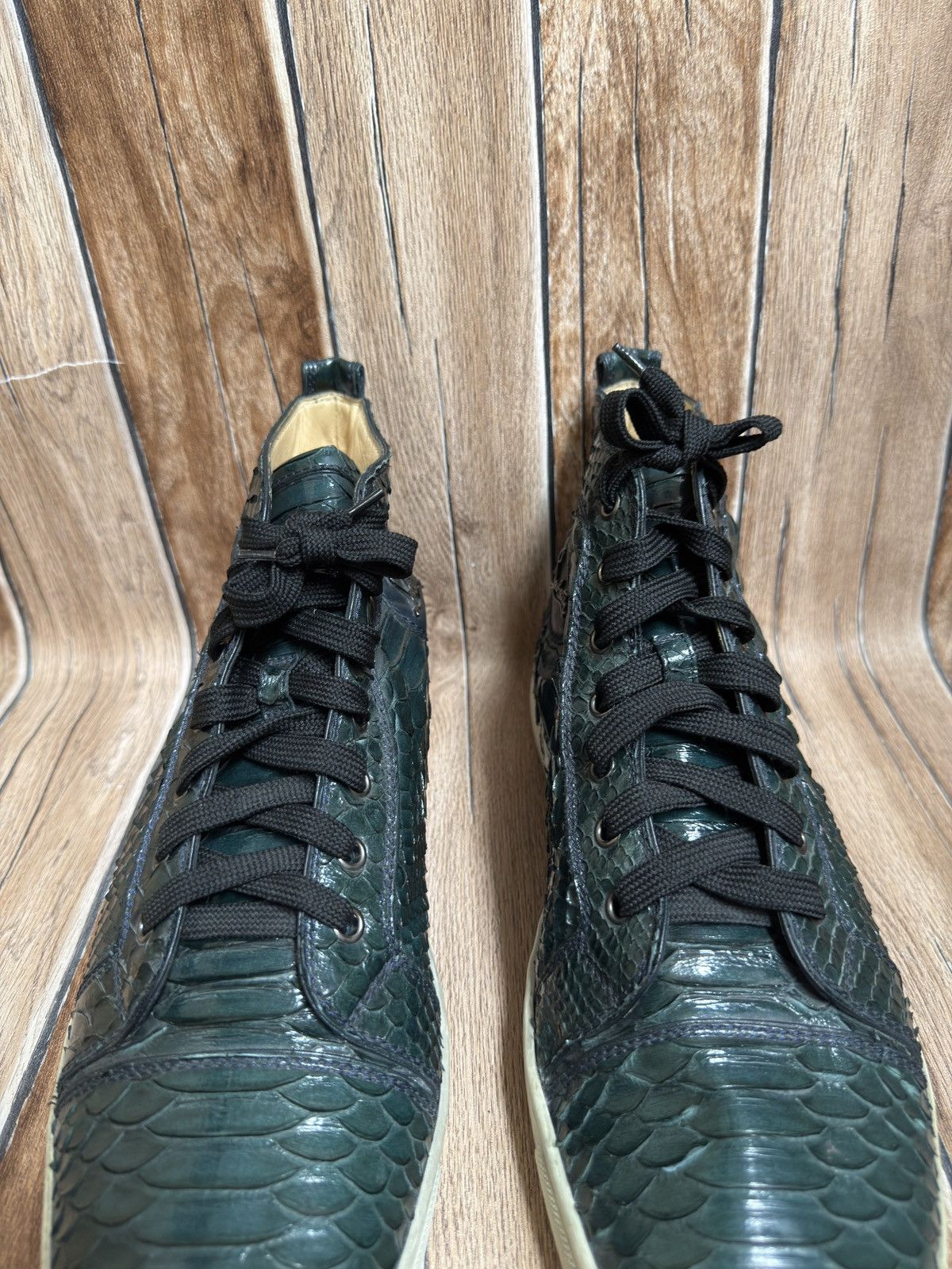 Christian Louboutin 🕷️🔋Louis python sneaker Size US 13 / EU 46 - 5 Thumbnail