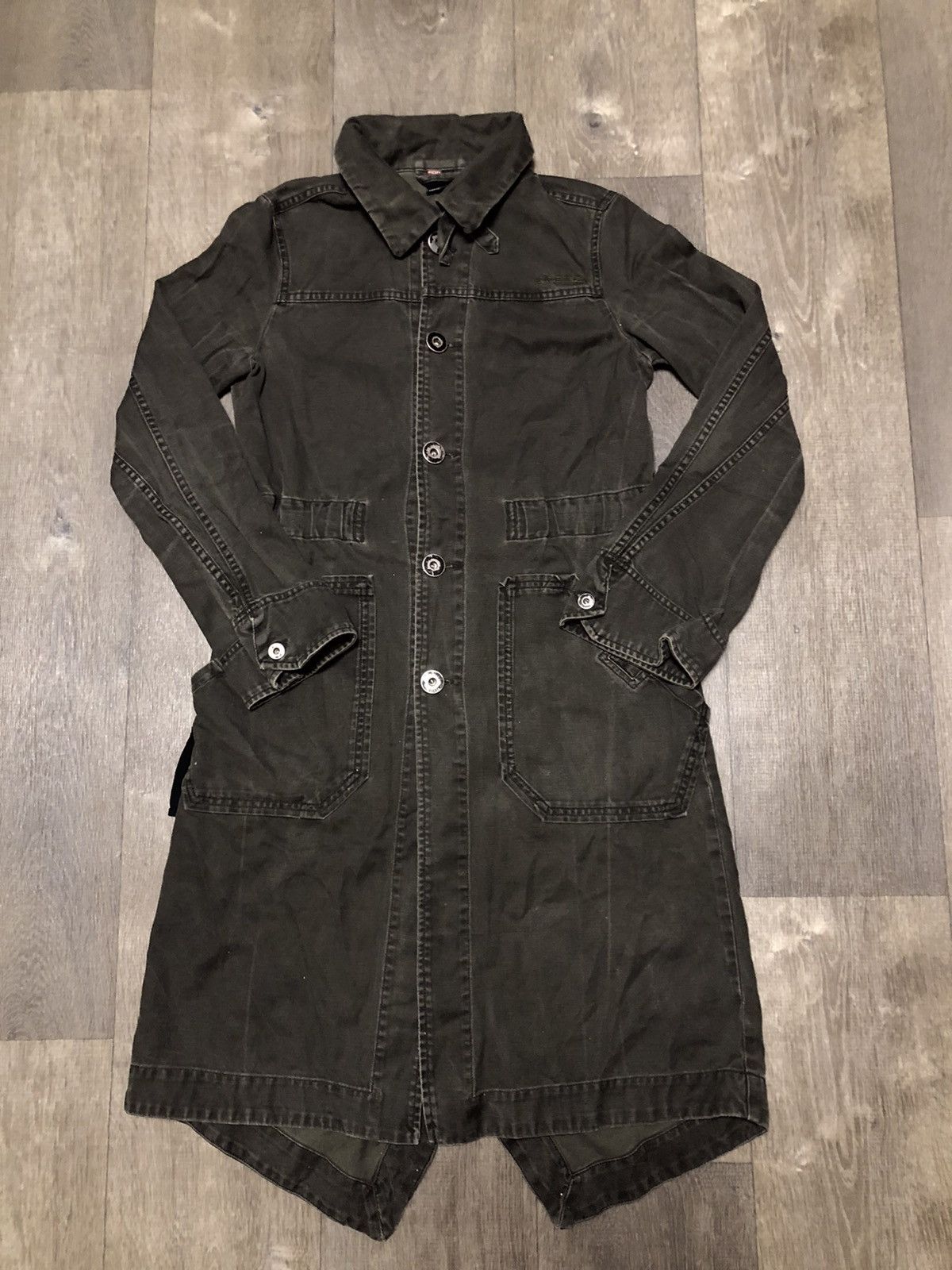 Diesel × Vintage Vintage Diesel Jeans Coat Size M / US 6-8 / IT 42-44 - 1 Thumbnail