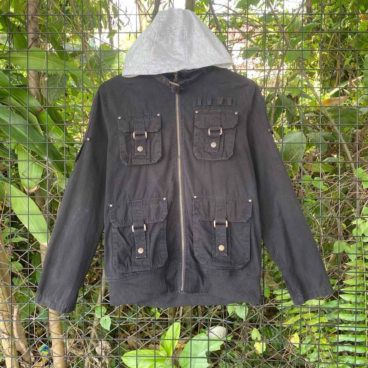 If Six Was Nine × Japanese Brand Vtg Japan Laform Cargo Pocket Zipper Hoodies Size US M / EU 48-50 / 2 - 1 Thumbnail