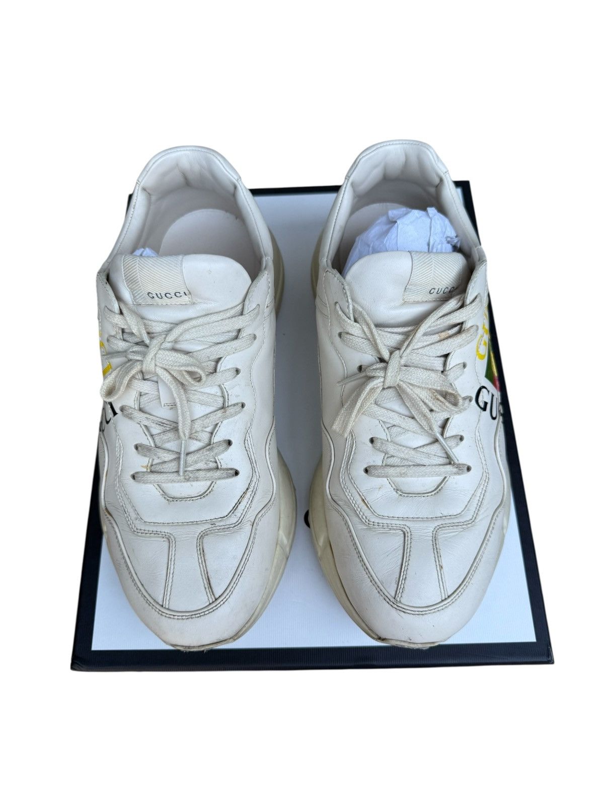 Gucci Gucci rython sneakers Size US 10.5 / EU 43-44 - 3 Thumbnail