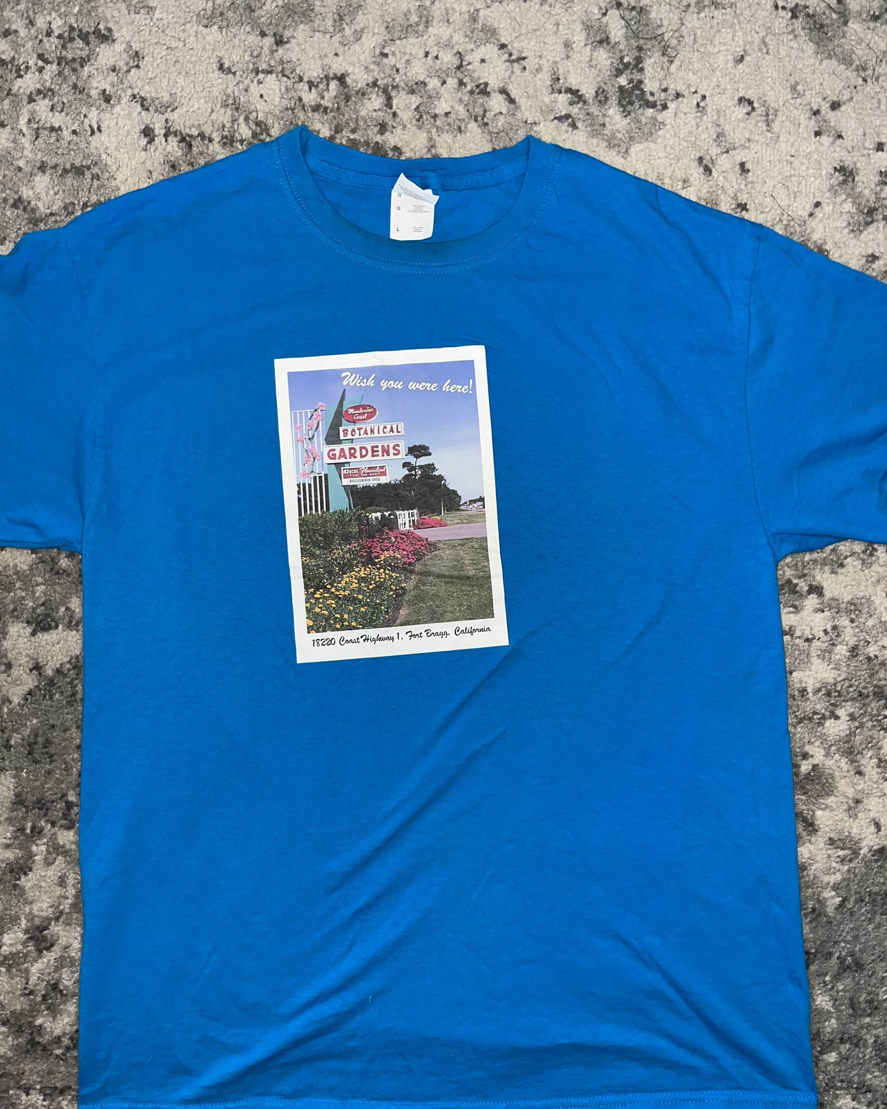 Vintage Vintage 90s California Postcard "Wish You Were Here!" Shirt Size US L / EU 52-54 / 3 - 2 Thumbnail