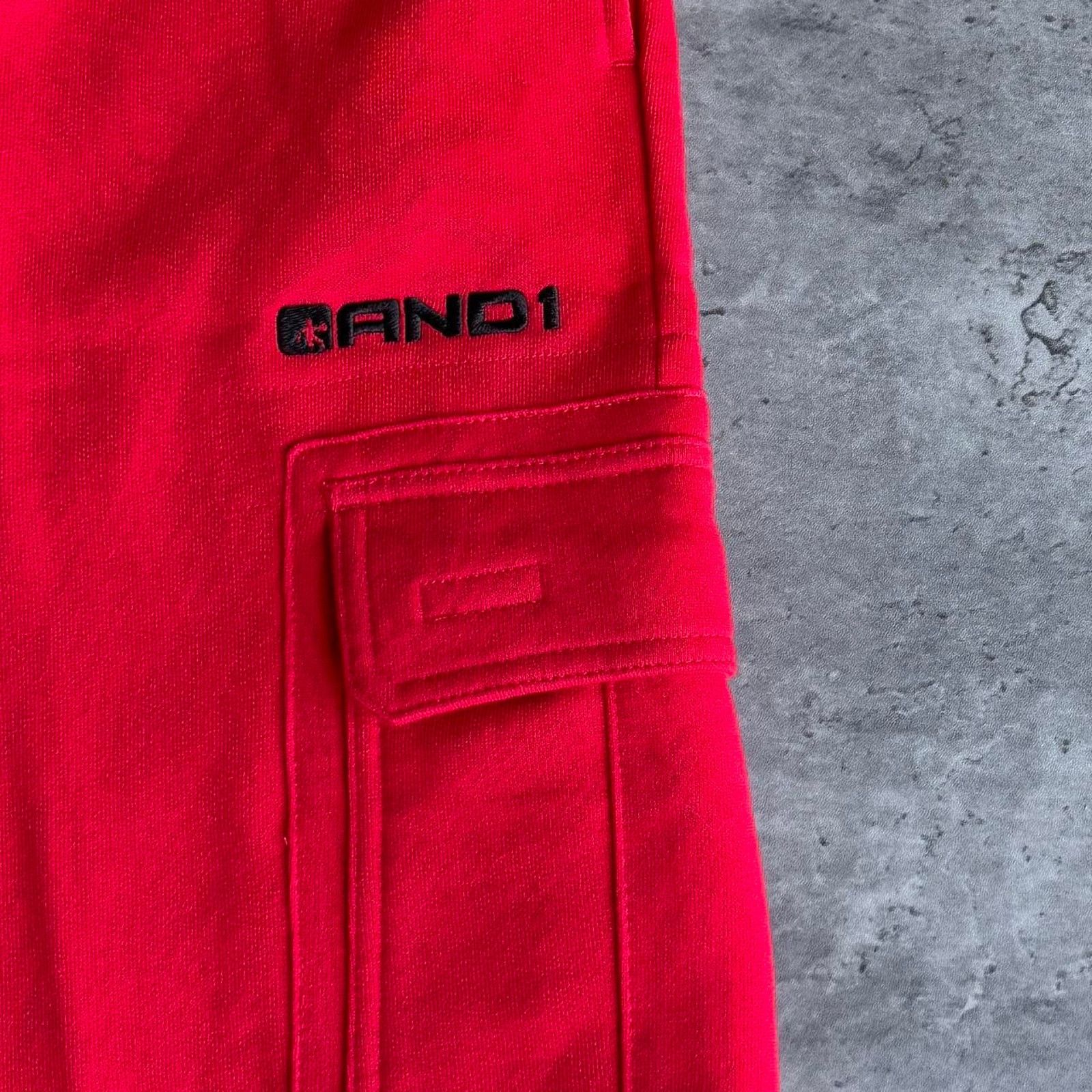 Japanese Brand × Vintage Vintage Y2K AND1 Baggy Cargo Tech Grunge Opium Sweatpants Size US 34 / EU 50 - 3 Thumbnail