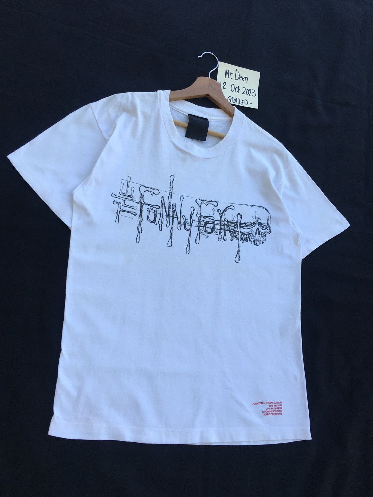 Jun Takahashi Vtg 90s Jun Takahashi Mark Paramore FunnyFarm Insane Asylum Size US L / EU 52-54 / 3 - 2 Thumbnail