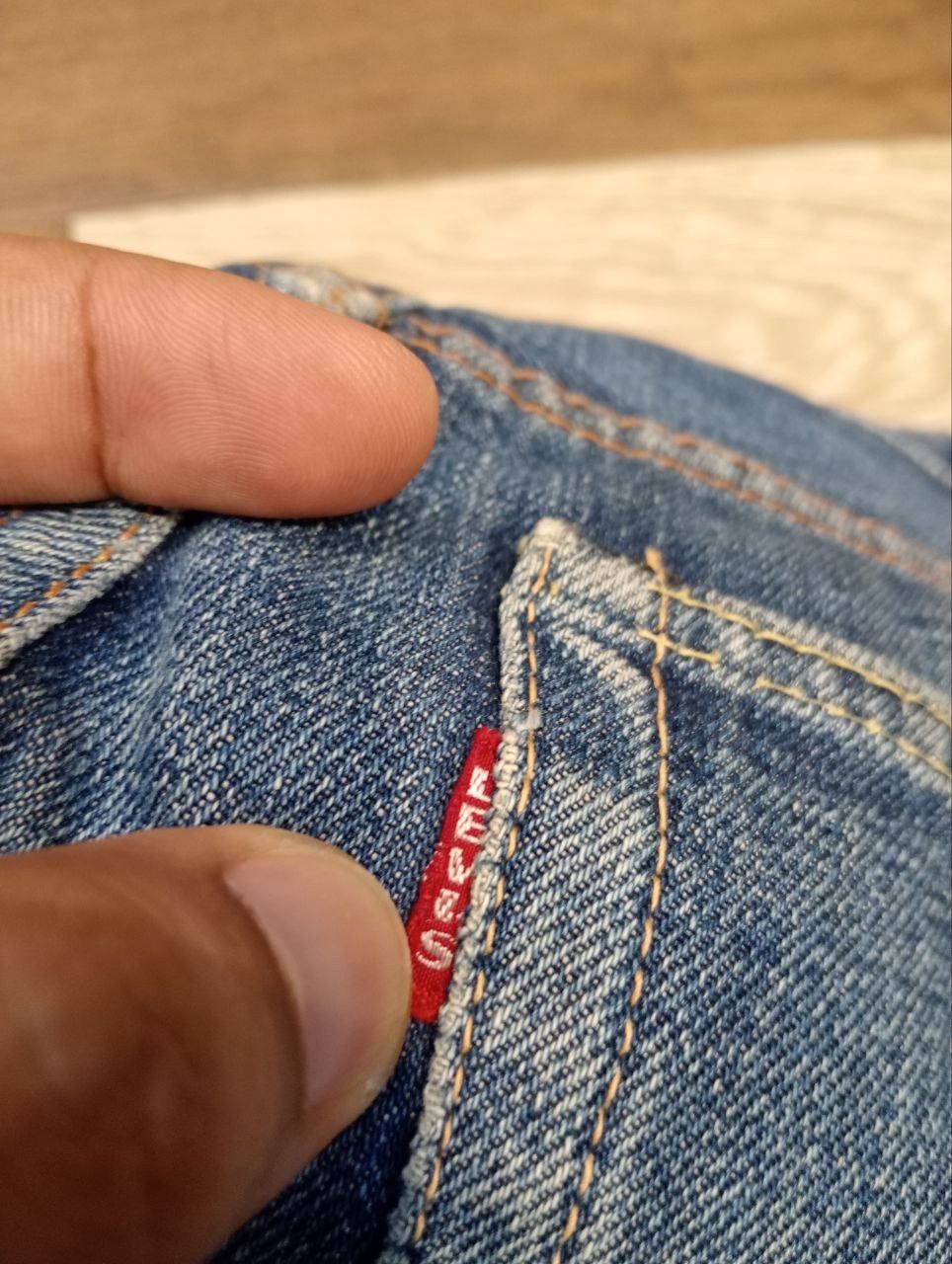 Levi's Vintage Clothing RARE LEVI'S VINTAGE 501 CAPITAL E BLUE SELVEDGE JEANS Size US 30 / EU 46 - 13 Thumbnail