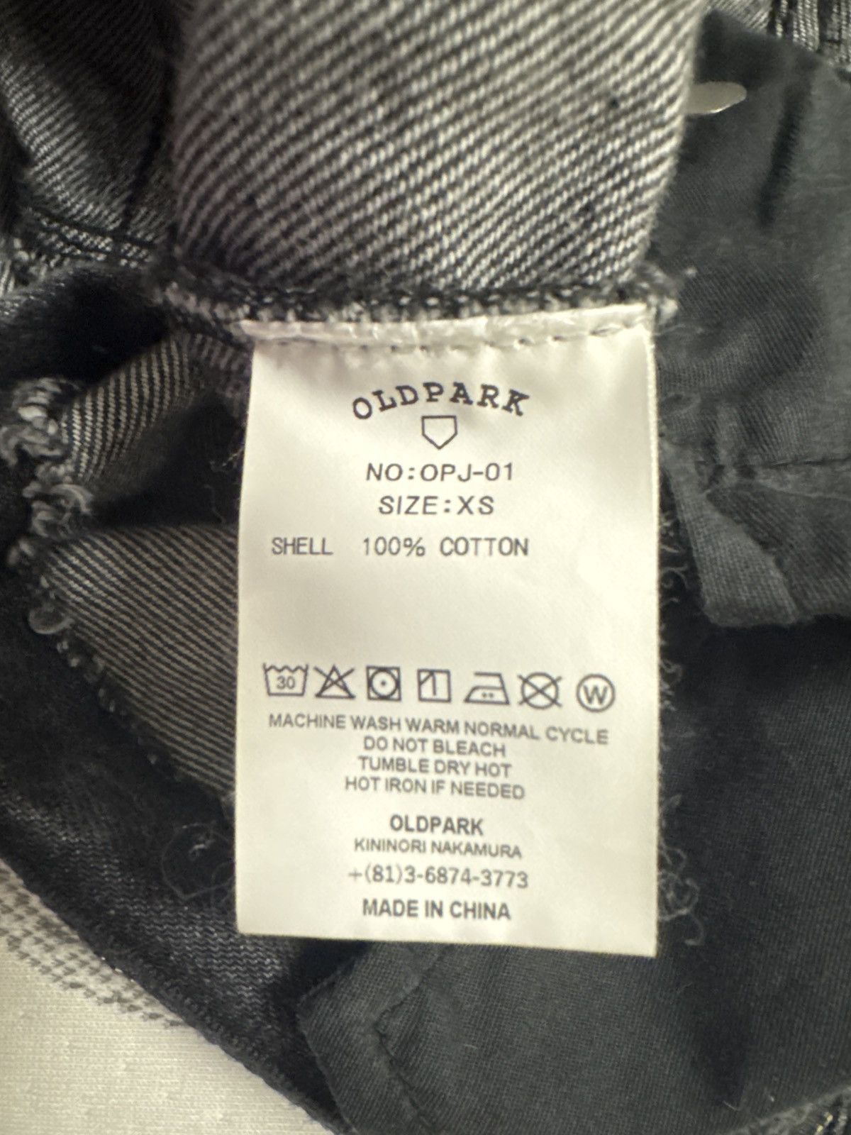Old Park Old denim stitch jeans Size US 27 - 7 Thumbnail