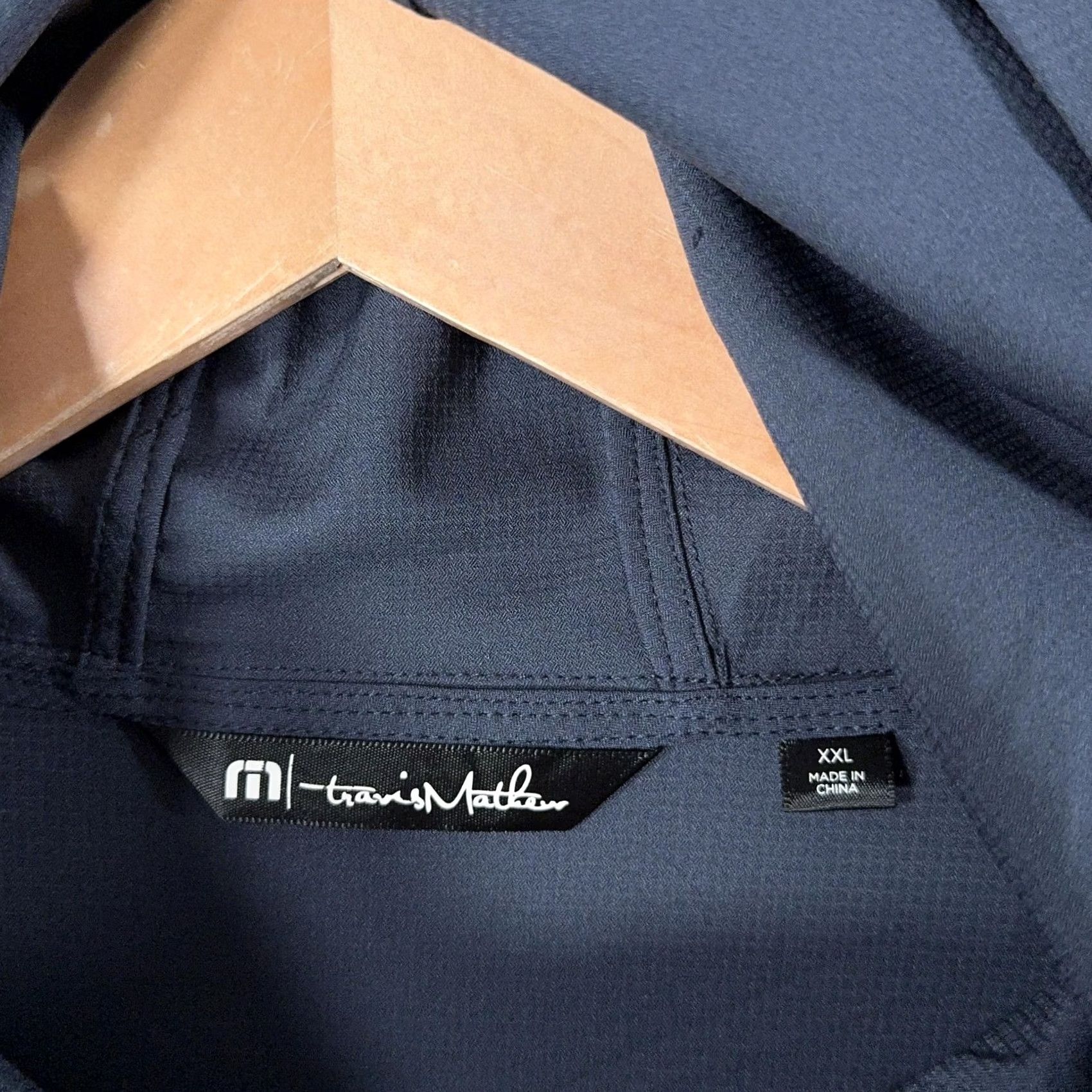 TravisMathew Travis Mathew Wanderlust Hoodie Jacket Mens 2XL Golf Softshell Full Zip FLAWED Size US XXL / EU 58 / 5 - 3 Thumbnail