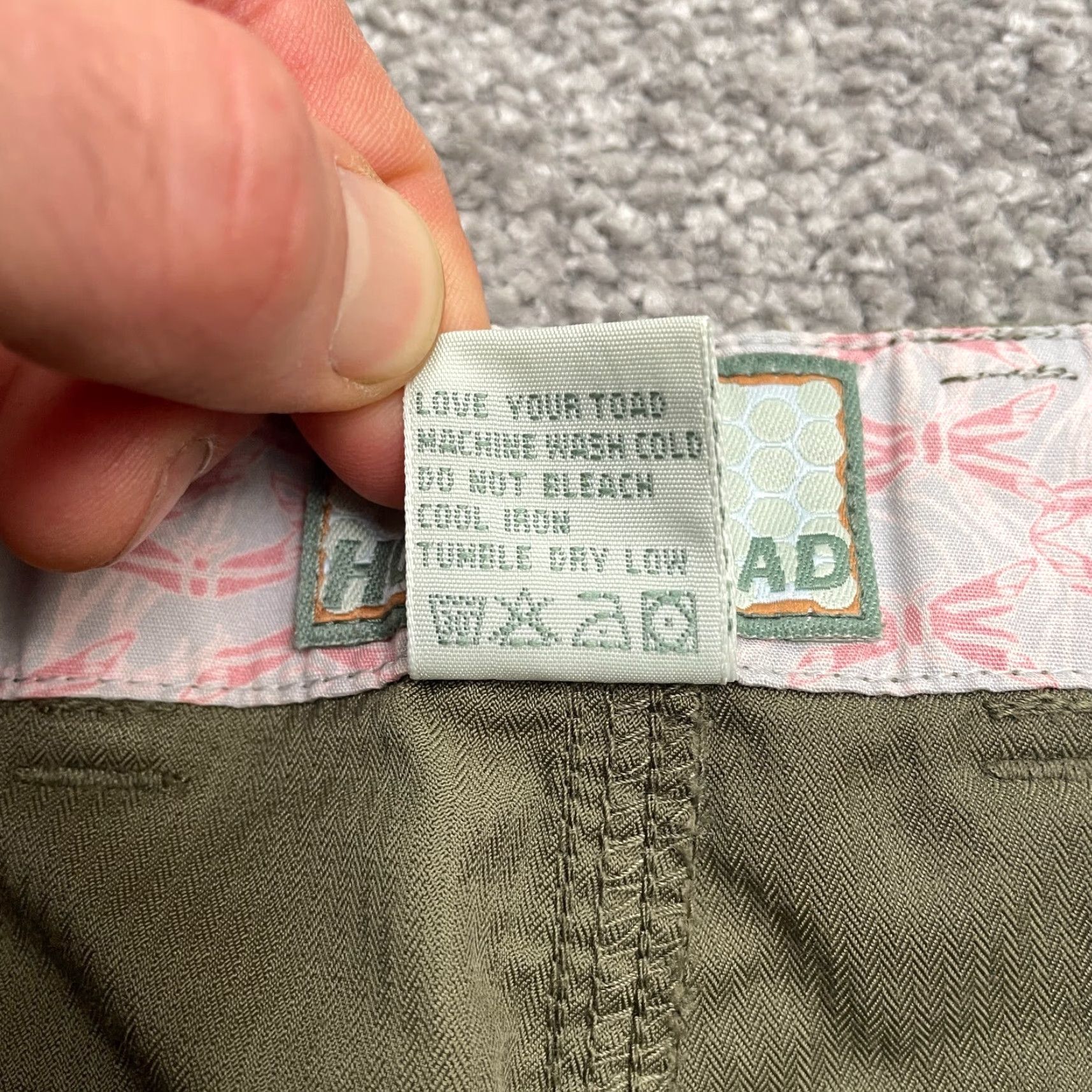 Vintage VINTAGE Horny Toad Capri Pants Womens 10 Green Straight Leg Embroidered Outdoor 34x18 Size 32" / US 10 / IT 46 - 7 Thumbnail