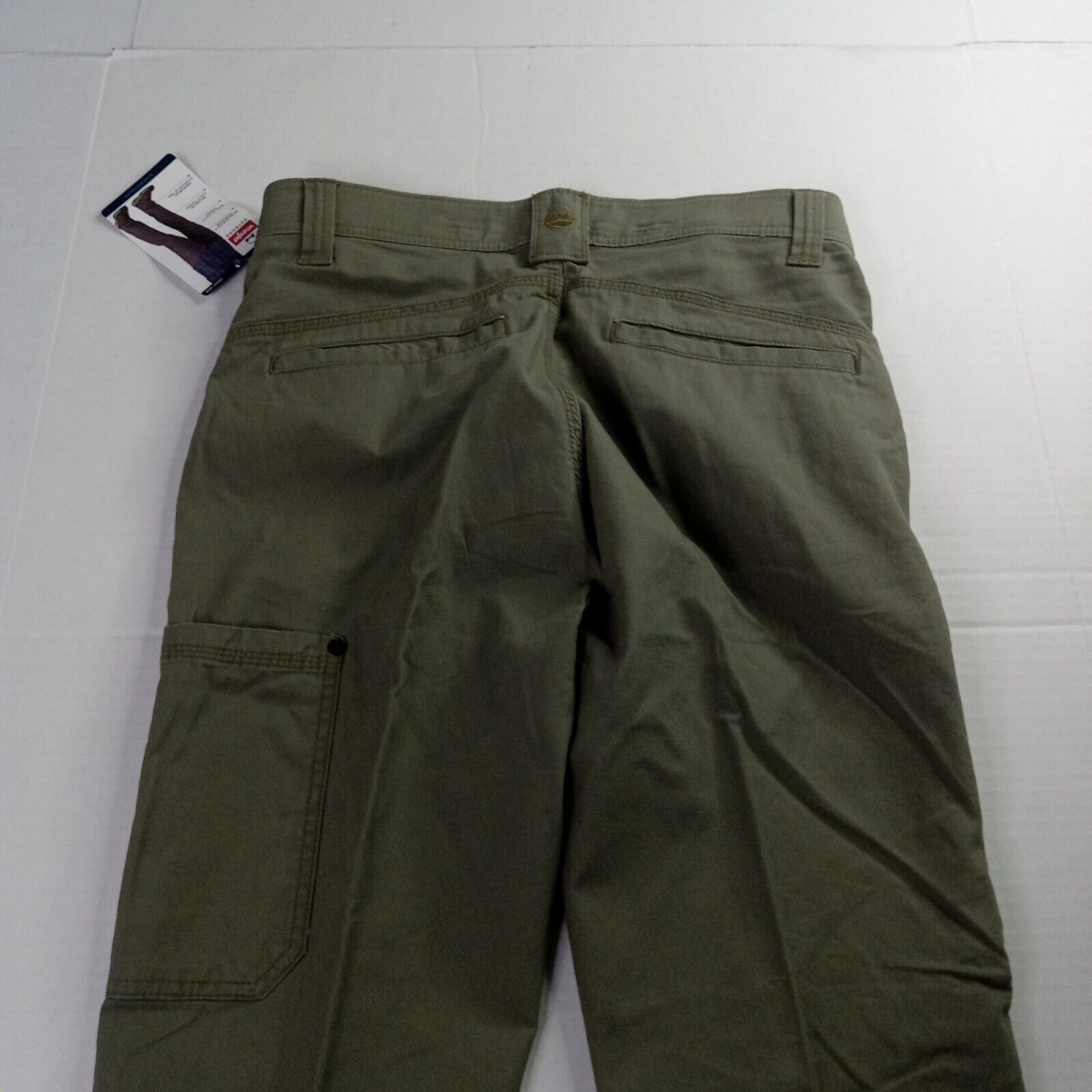 Wrangler Wrangler Outdoor Utility Pants Mens 30x32 Green Straight Fit Size US 30 / EU 46 - 8 Thumbnail