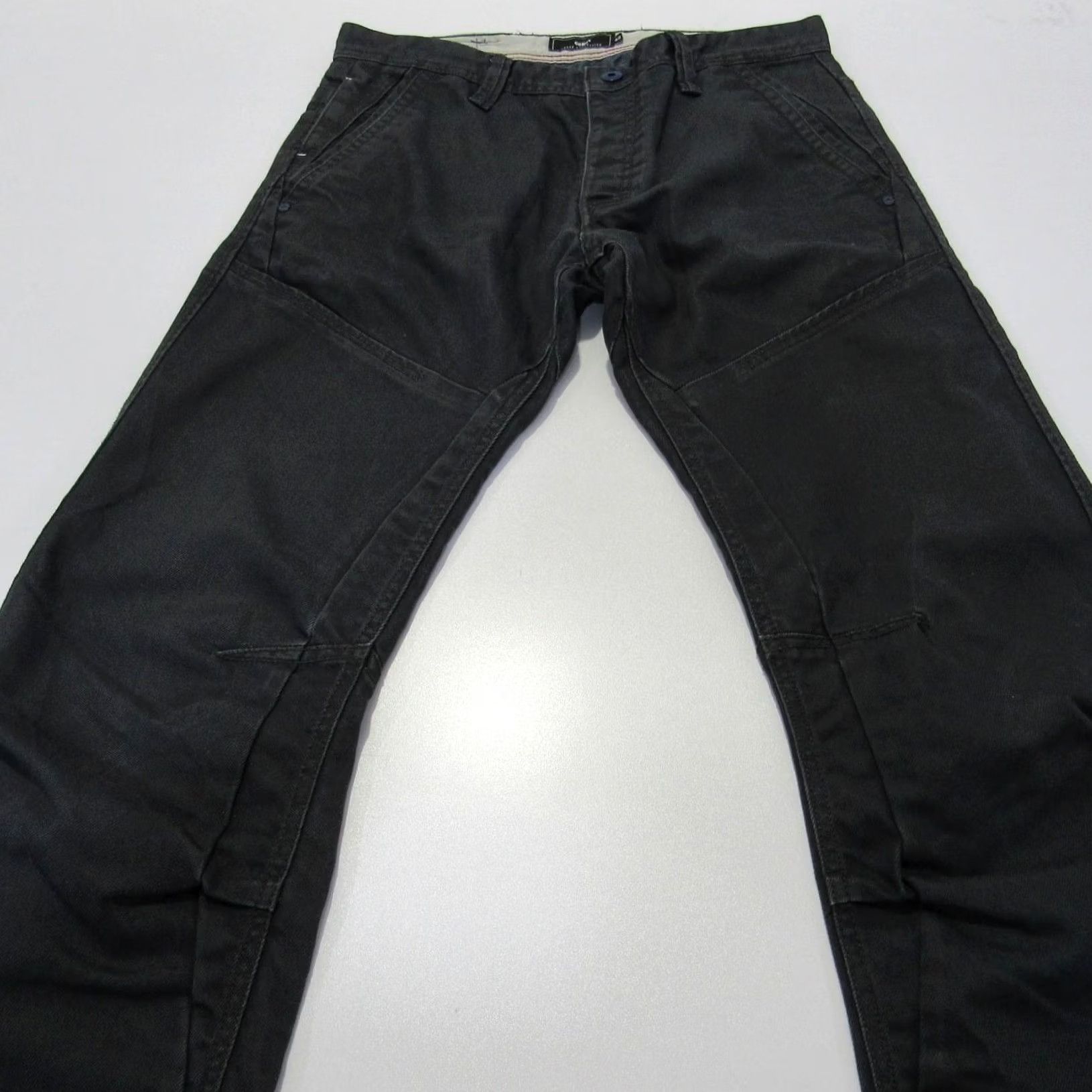 Celio CELIO Mens Slim Fit Straight Leg Jeans Black Waist 32 / 32 SKU Y12917 Size US 32 / EU 48 - 3 Thumbnail
