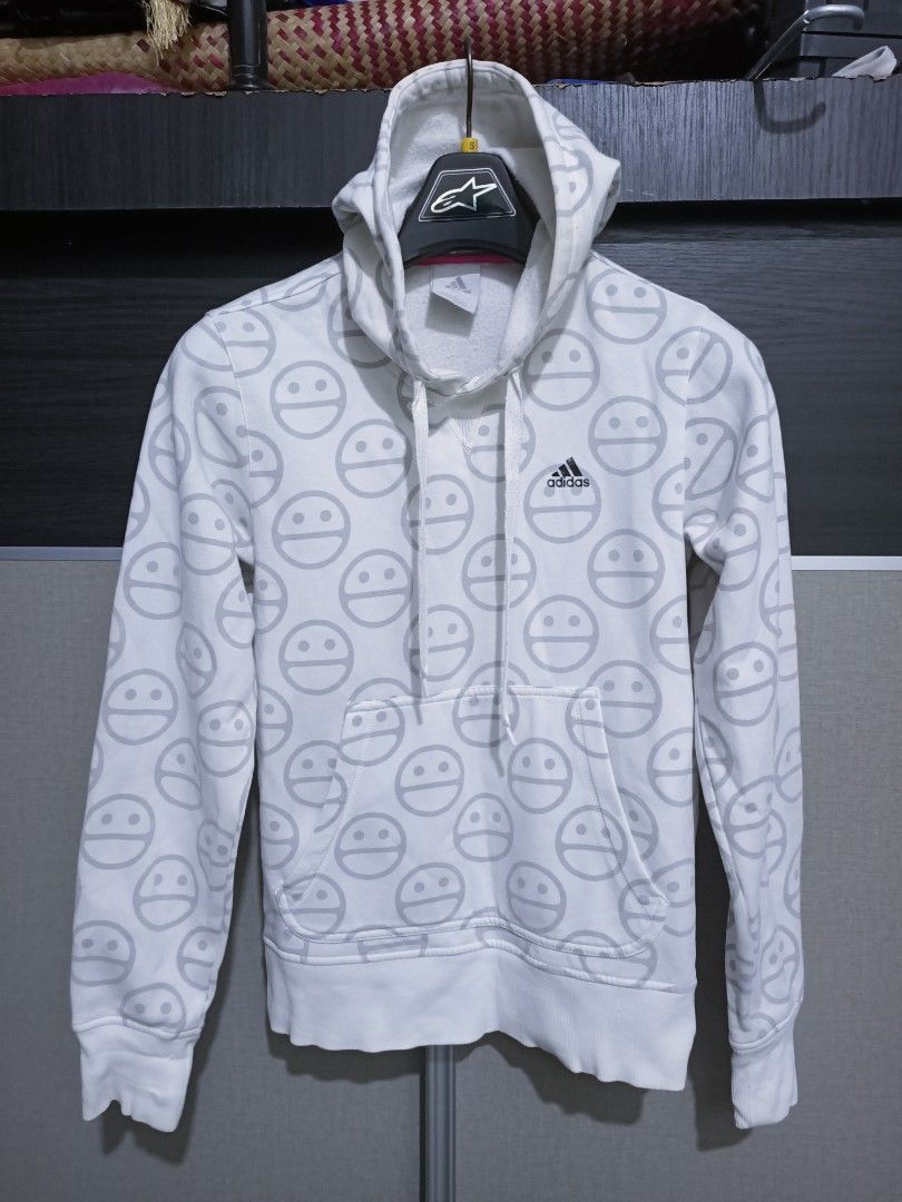 Adidas Adidas hoodie smiley aop Size US S / EU 44-46 / 1 - 1 Thumbnail