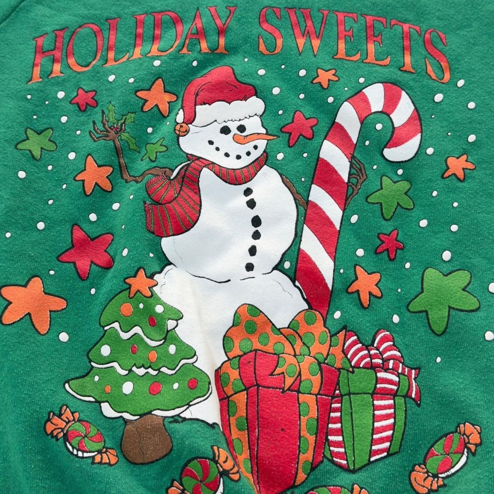 Fruit Of The Loom × Vintage Vintage 90’s Holiday Sweets Crewneck Size M / US 6-8 / IT 42-44 - 2 Thumbnail