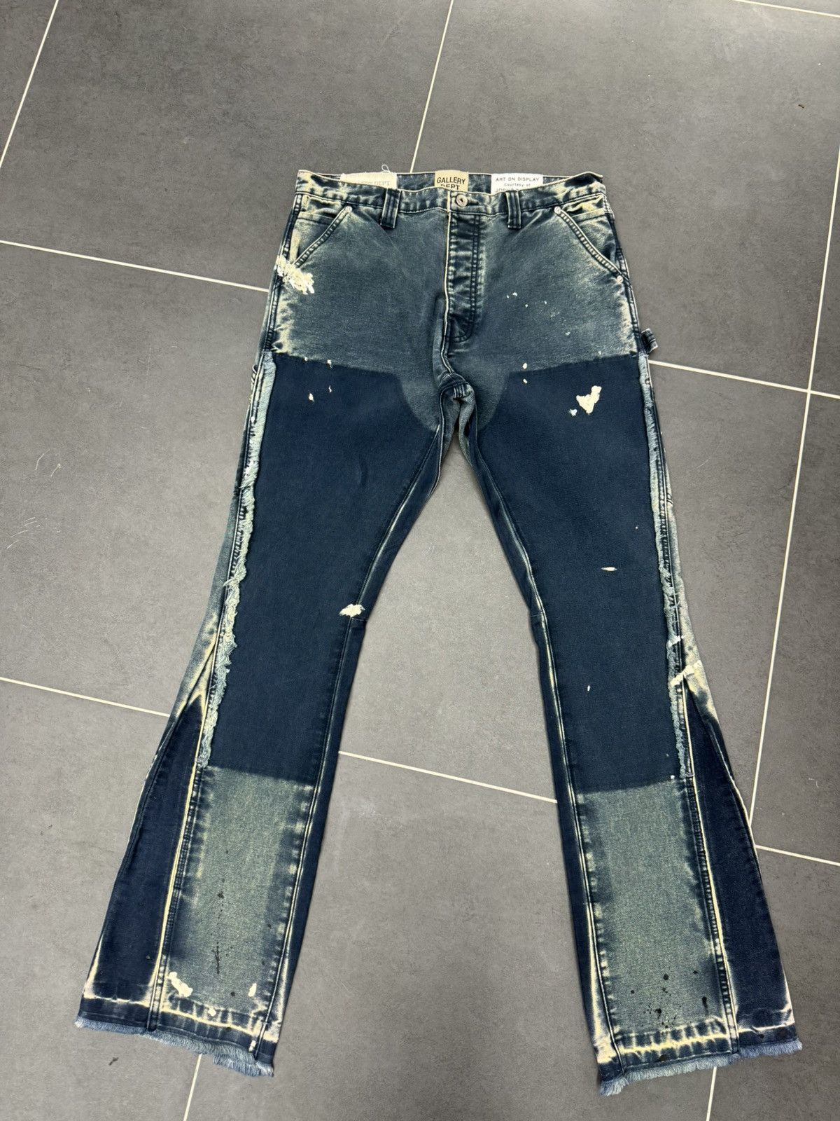 Gallery Dept. Gallery dept patch work flare pants Size US 34 / EU 50 - 1 Thumbnail