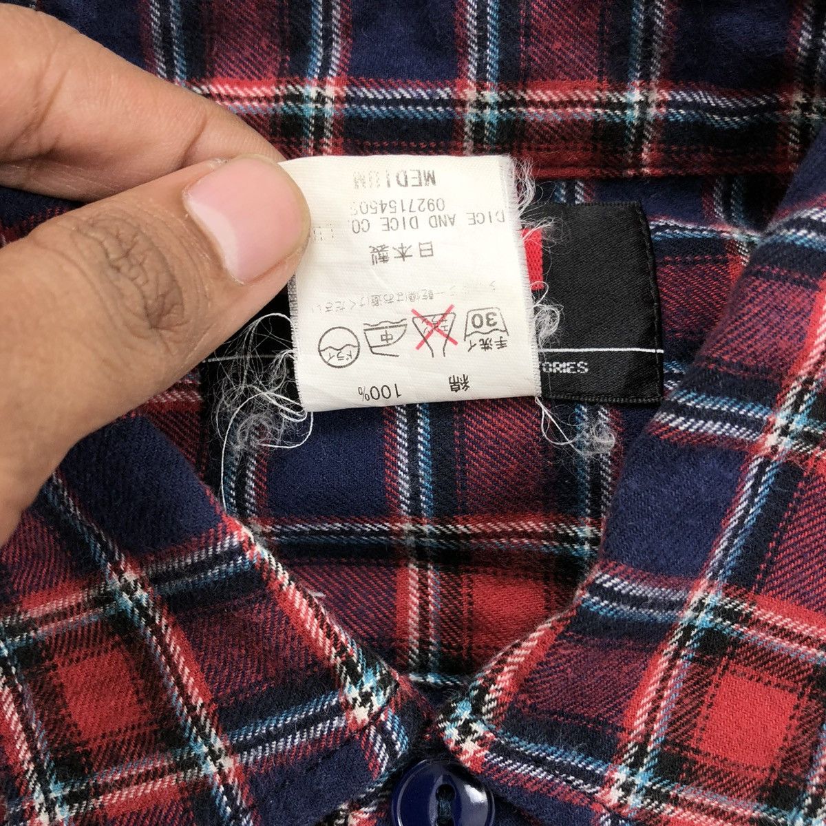 Futura 2000s Futura Laboratories Red Tartan Flannel Shirt Size US M / EU 48-50 / 2 - 7 Thumbnail