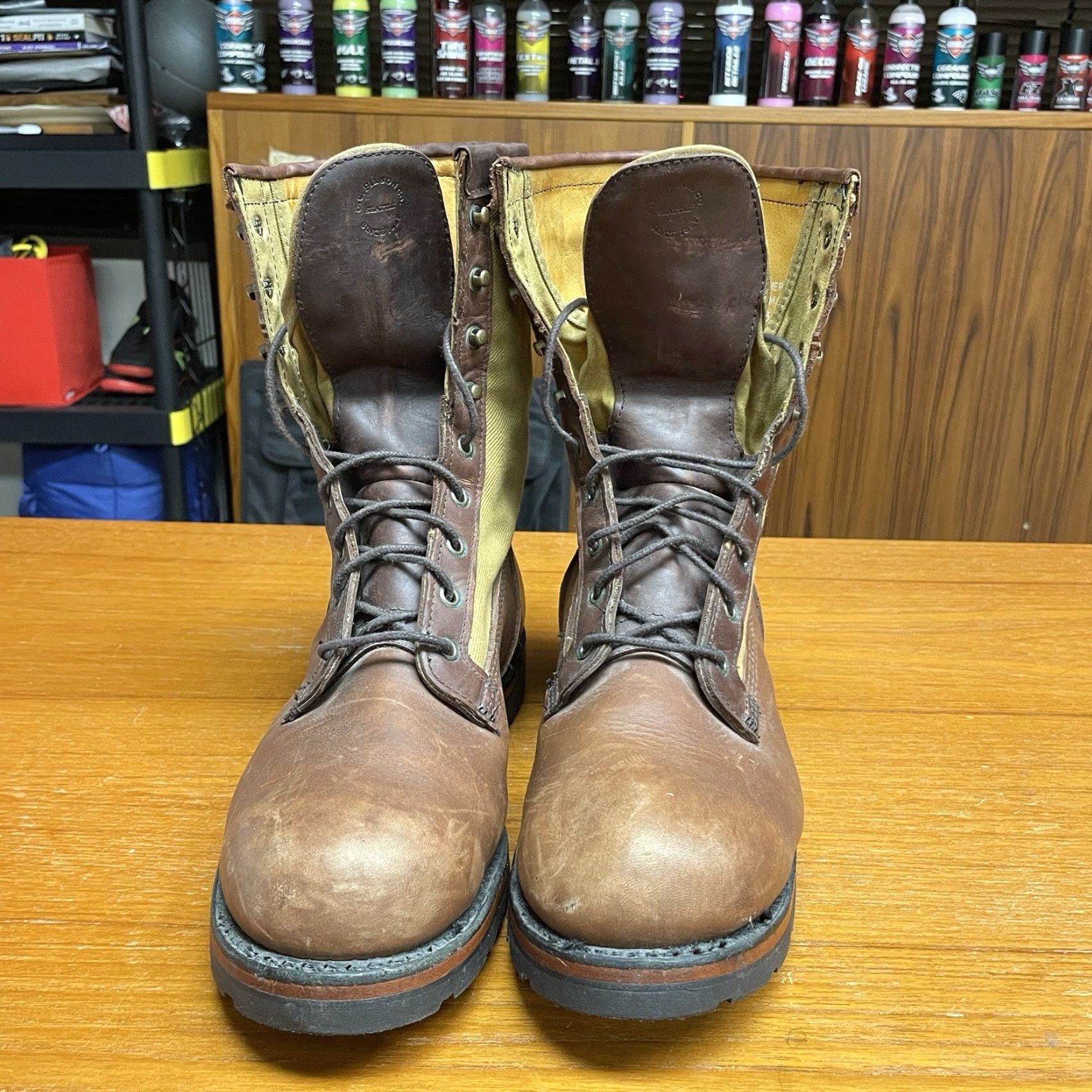 Filson Filson Boots Rangeland Highlander Work Hunting Mens 11.5 D Leather Wax Twill 906 Brown Size US 12 / EU 45 - 5 Thumbnail
