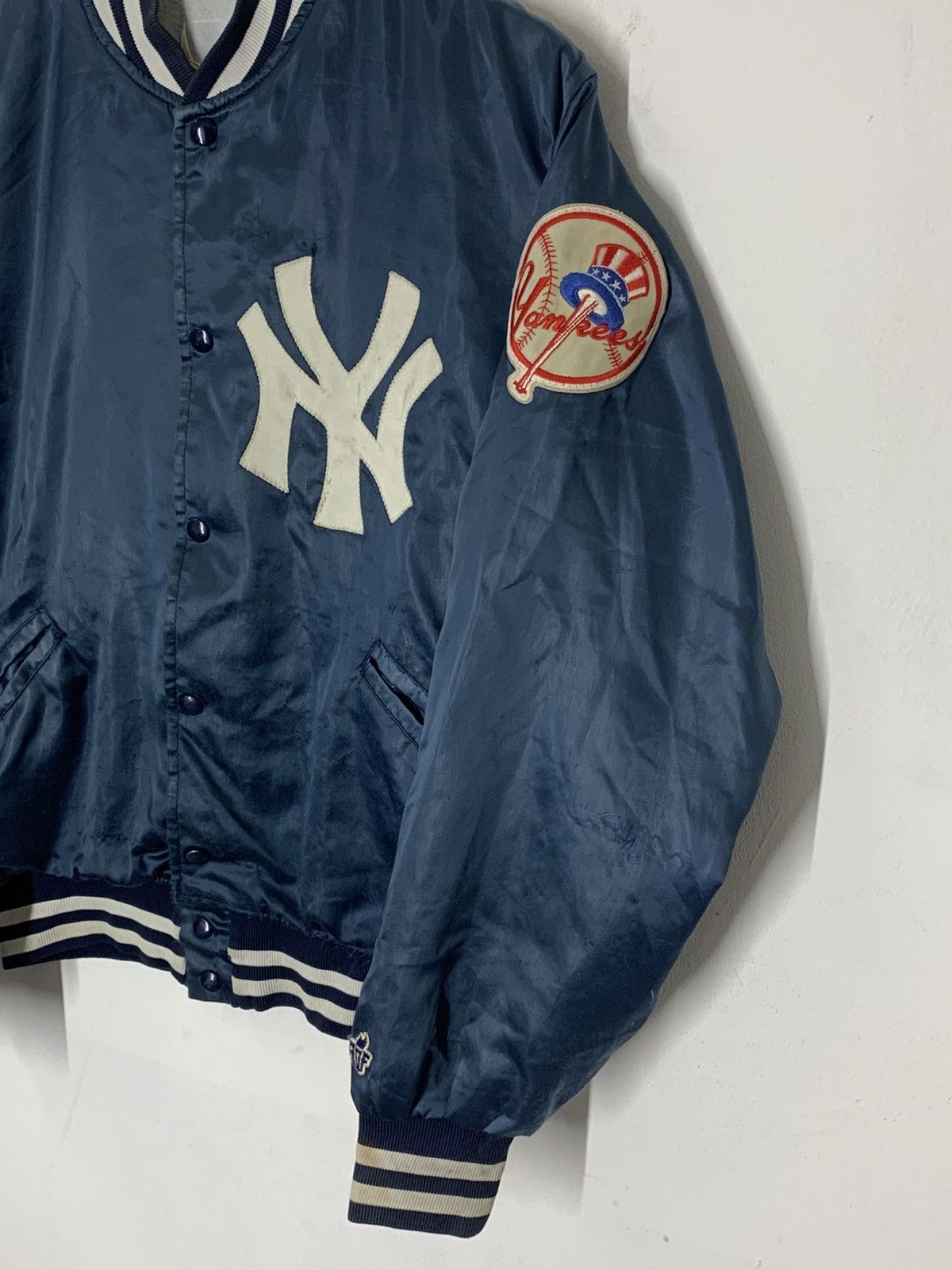 New York Yankees Vintage NY Yankees Baseball Varsity Jacket Size US M / EU 48-50 / 2 - 4 Thumbnail