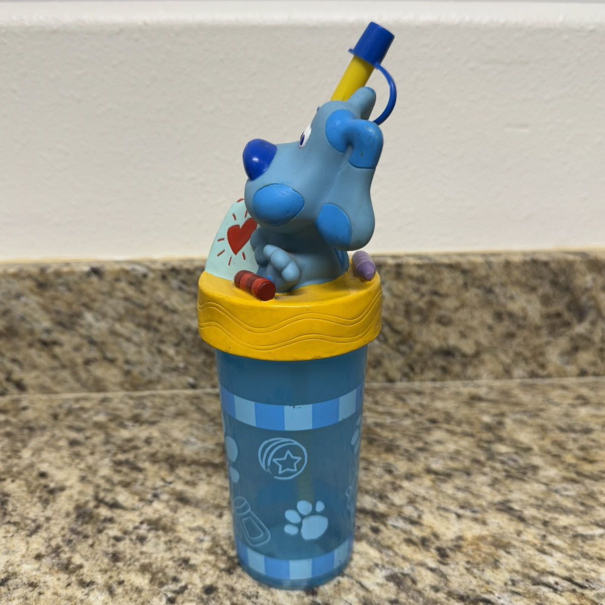 Nickelodeon × Vintage 2002 Blues Clues Nickelodeon Zak Designs Viacom Cup Tumbler Size ONE SIZE - 2 Thumbnail