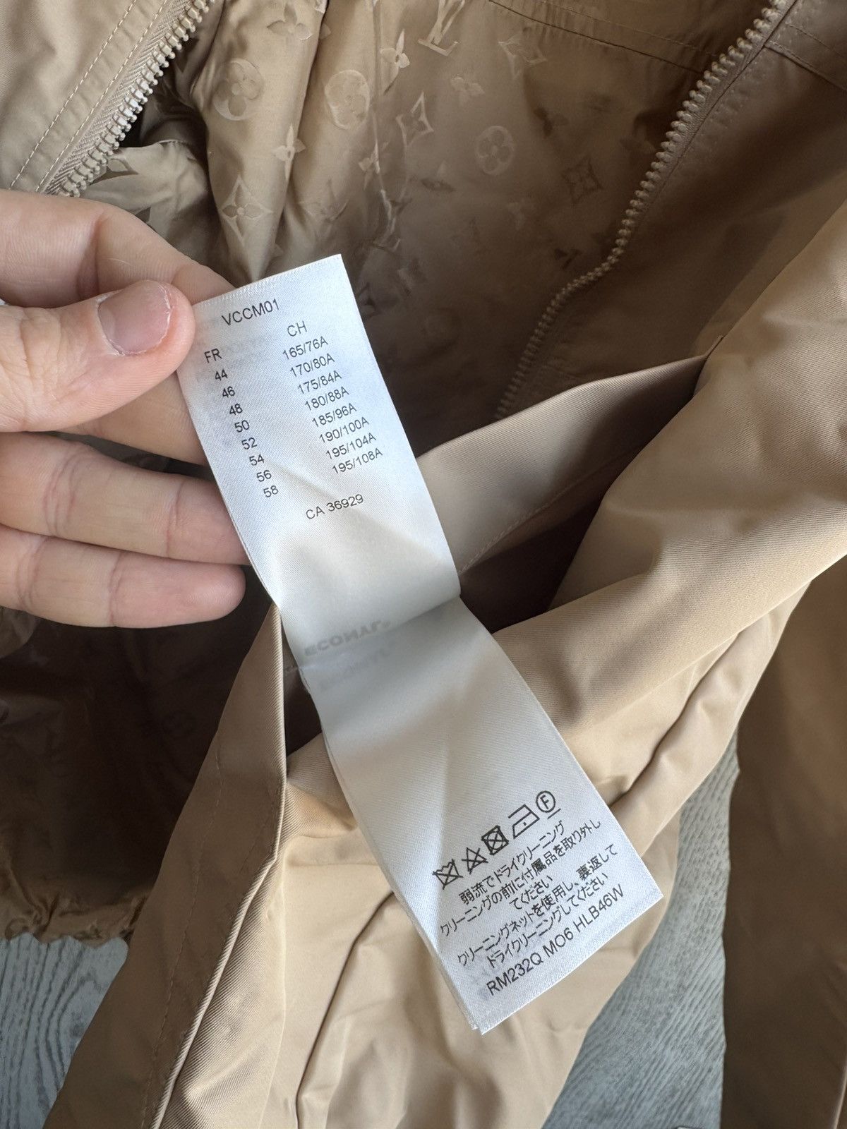 Louis Vuitton LOUIS VUITTON Monogram Reversible Nylon Windbreaker Size US L / EU 52-54 / 3 - 18 Thumbnail