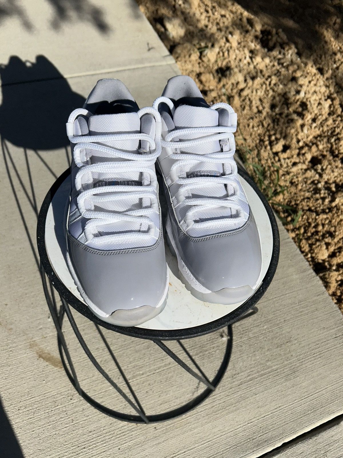 Nike Air Jordan 11 Low “Cement Grey” Size US 8.5 / EU 41-42 - 10 Thumbnail