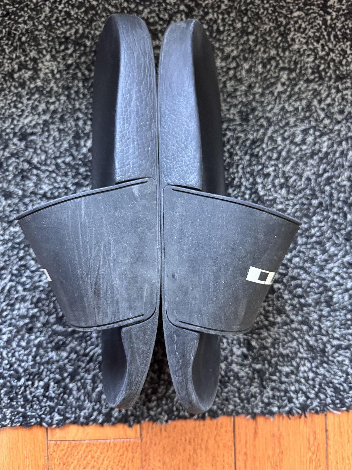Rick Owens Rick Owens pool slide IT42 Size US 9 / EU 42 - 2 Thumbnail