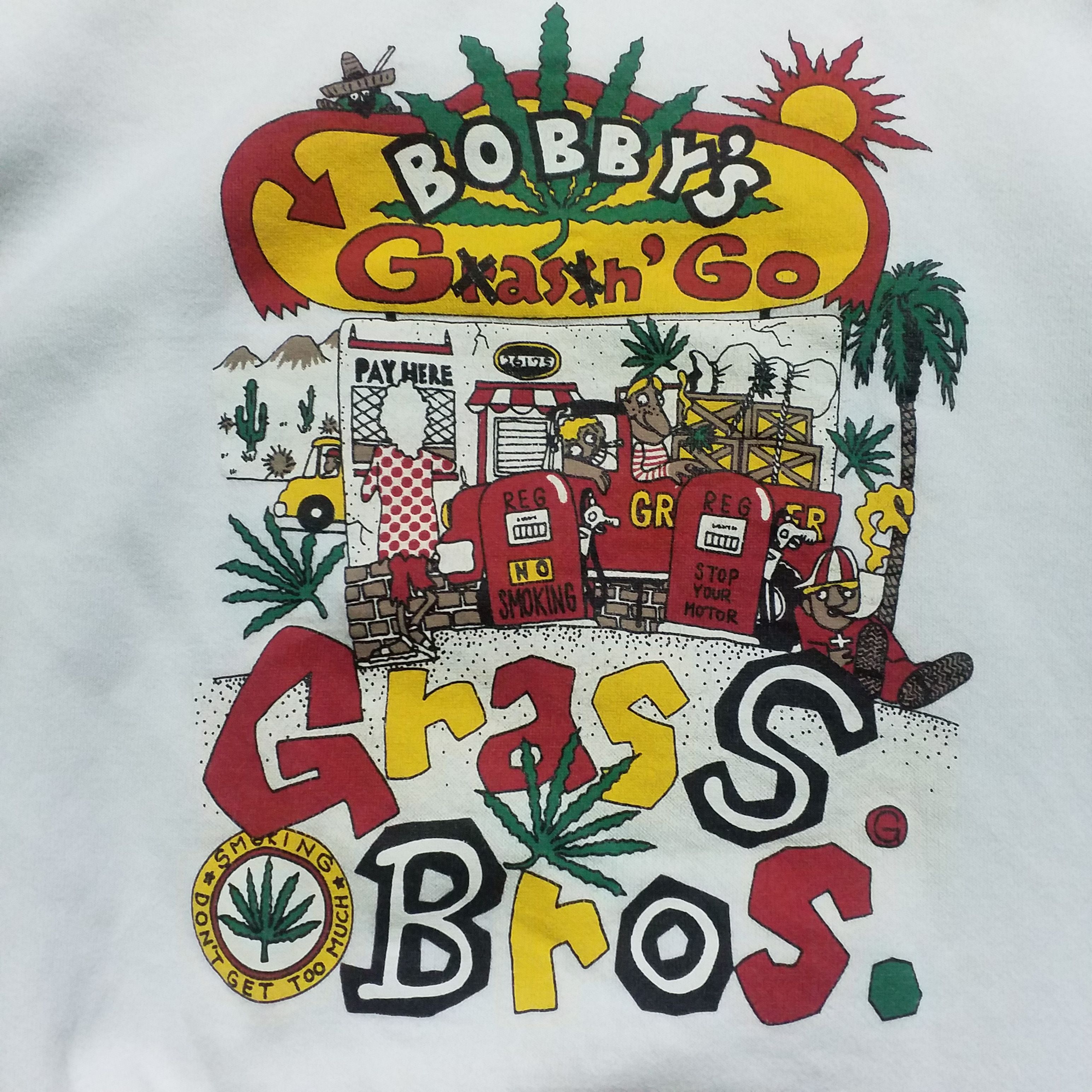 Delta VINTAGE BOBBY GRASS N GO MARIJUANA PAKALOLO SHOP DRIVE THRU Size US M / EU 48-50 / 2 - 1 Thumbnail