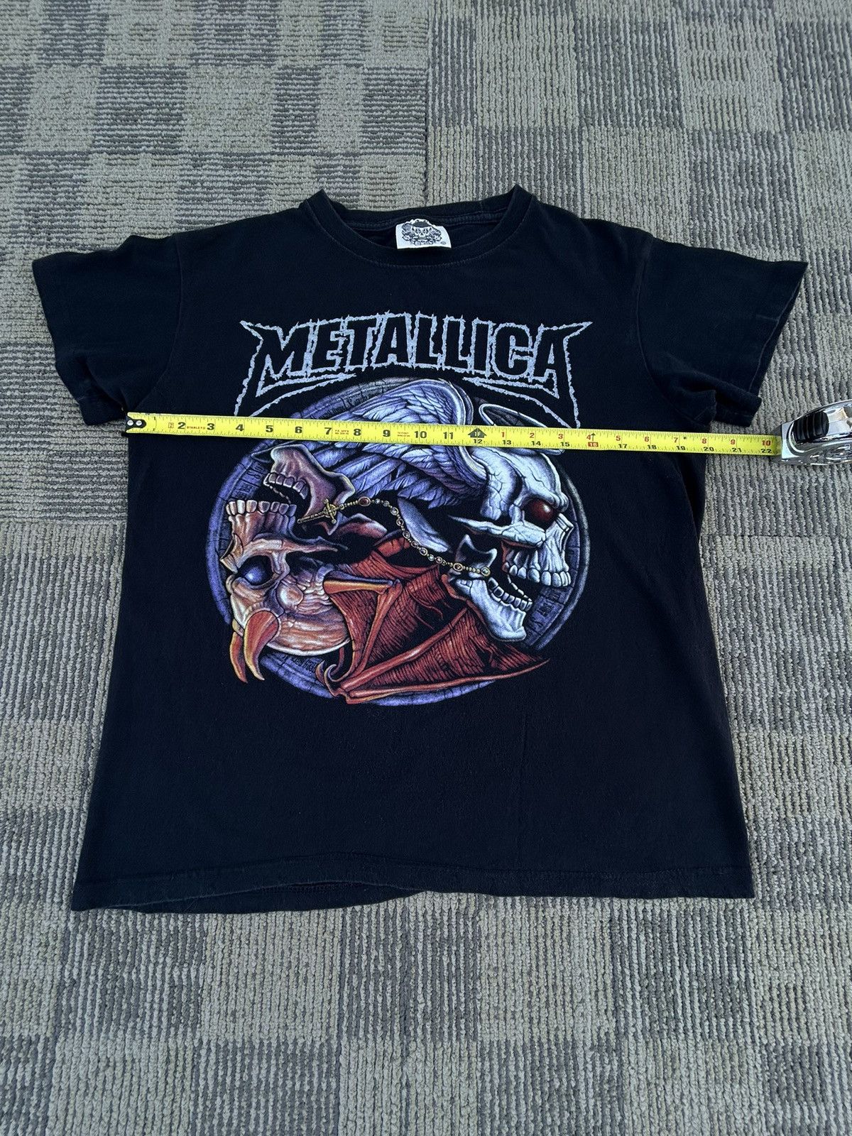 Band Tees Vintage Y2K Metallica Band Skulls Graphic T-shirt Size M / US 6-8 / IT 42-44 - 5 Thumbnail