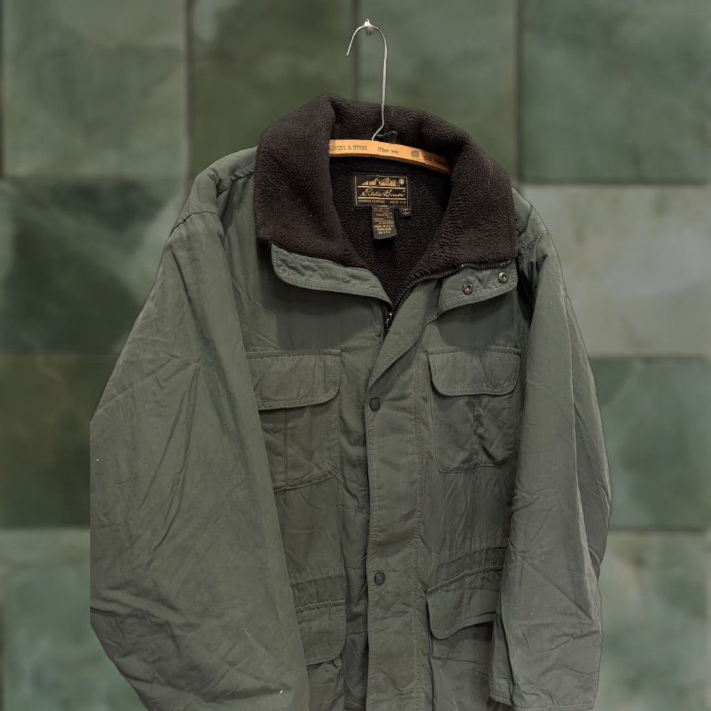 Eddie Bauer VINTAGE Eddie Bauer Jacket Men Size Small Green 90s Pocket Polyester Size US S / EU 44-46 / 1 - 1 Thumbnail
