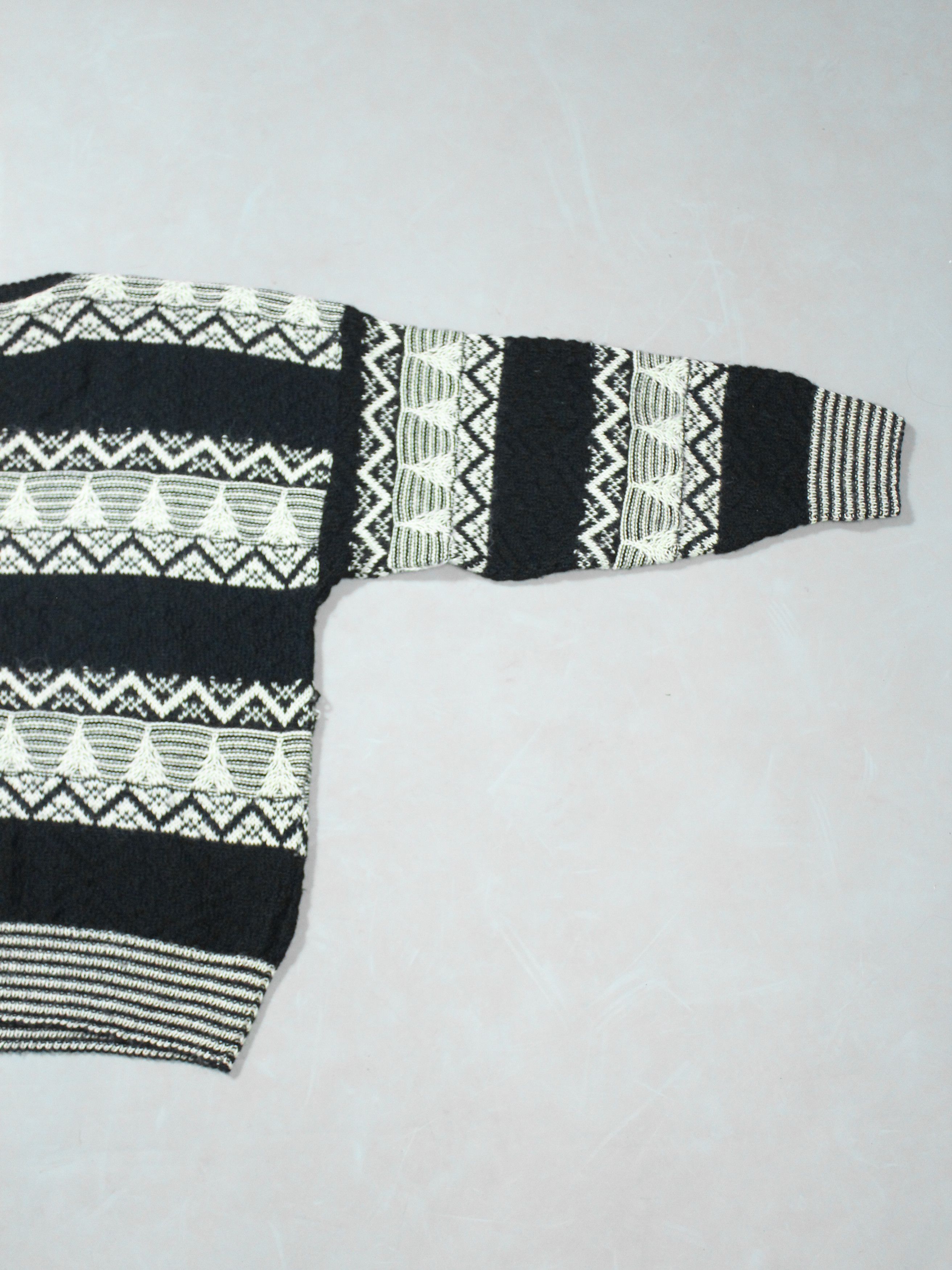 Inis Meain INIS MEAIN ALPACA WOOL KNIT SWEATER Size US L / EU 52-54 / 3 - 6 Thumbnail