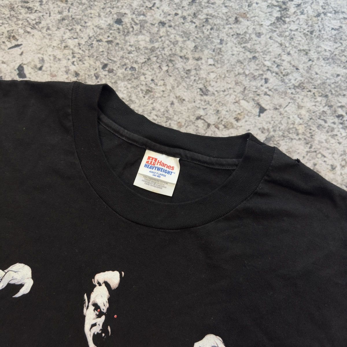 Vintage 90s Vampirella Graphitti Comics Tee Shirt ERD Grunge Skater Size US XL / EU 56 / 4 - 5 Thumbnail
