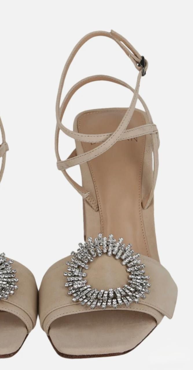 Alexandre Birman ALEXANDRE BIRMAN MADELINA PILLAR NUDE Size US 8.5 / IT 38.5 - 4 Thumbnail