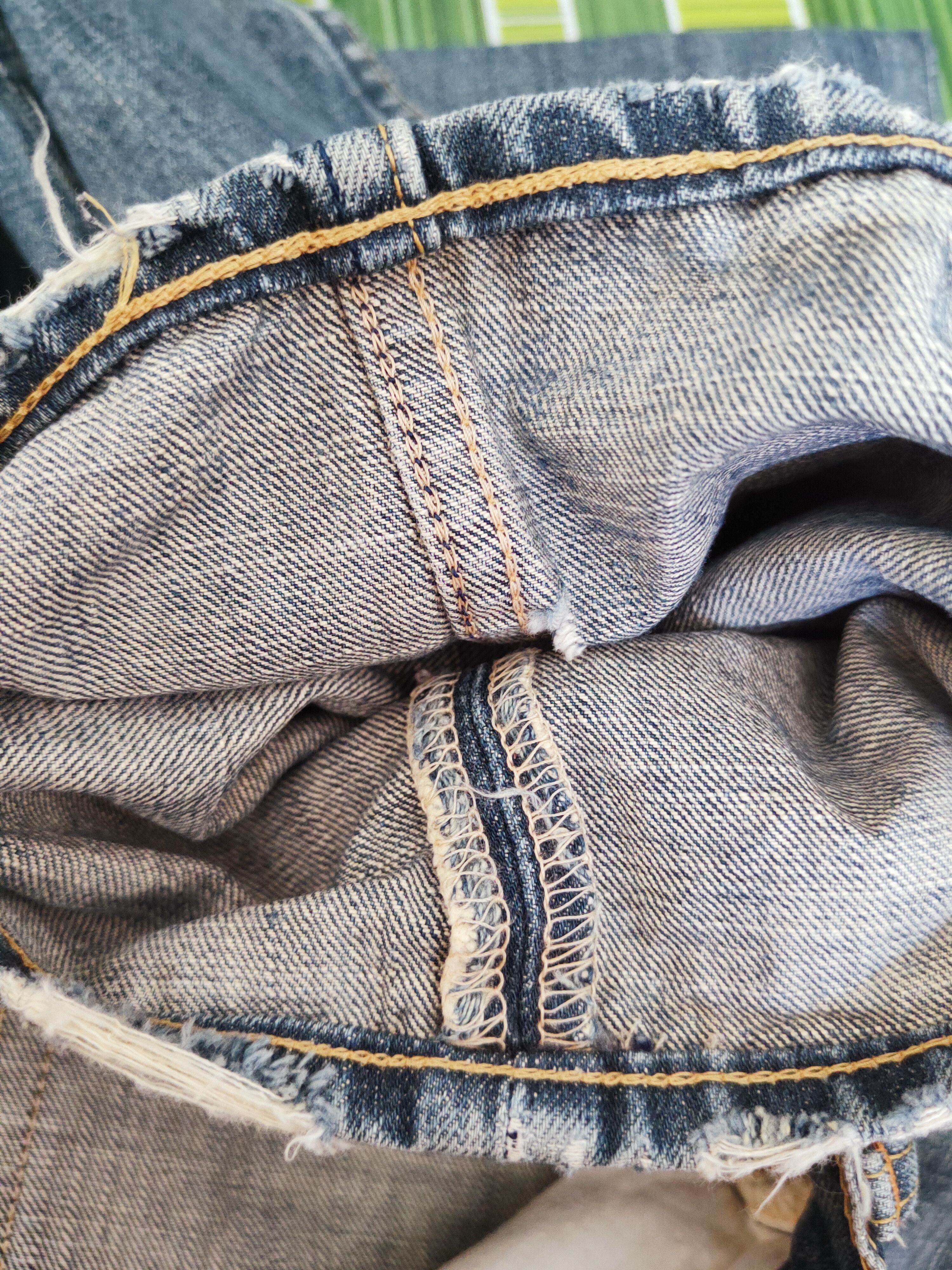 Levi's 503 Levi's Blue Distressed Ripped Jeans #S2708 Size US 34 / EU 50 - 13 Thumbnail