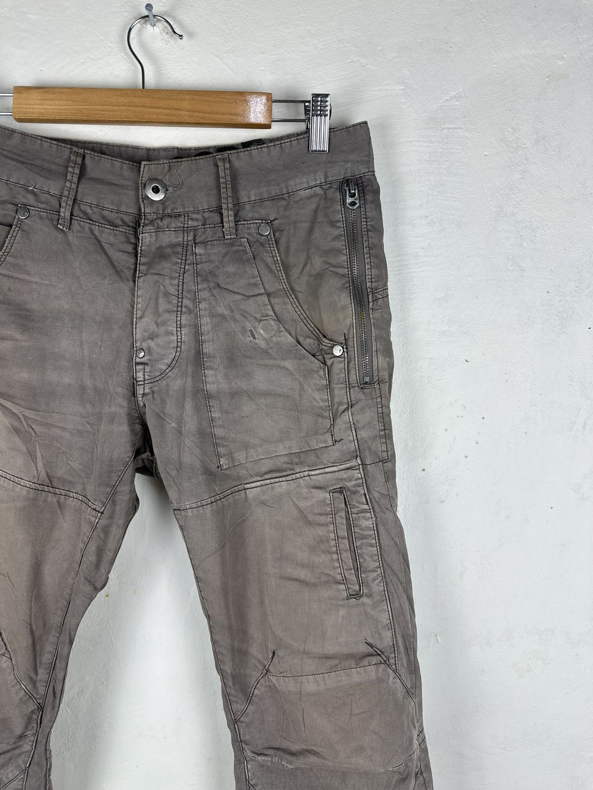 G-Star G STAR RAW DENIM CARGO PANTS MULTIPOCKET STREETWEAR Size US 30 / EU 46 - 6 Thumbnail