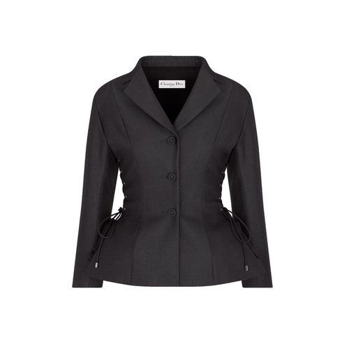 image of Dior O1W1Db10124 Jacket In Black, Women's (Size XL)