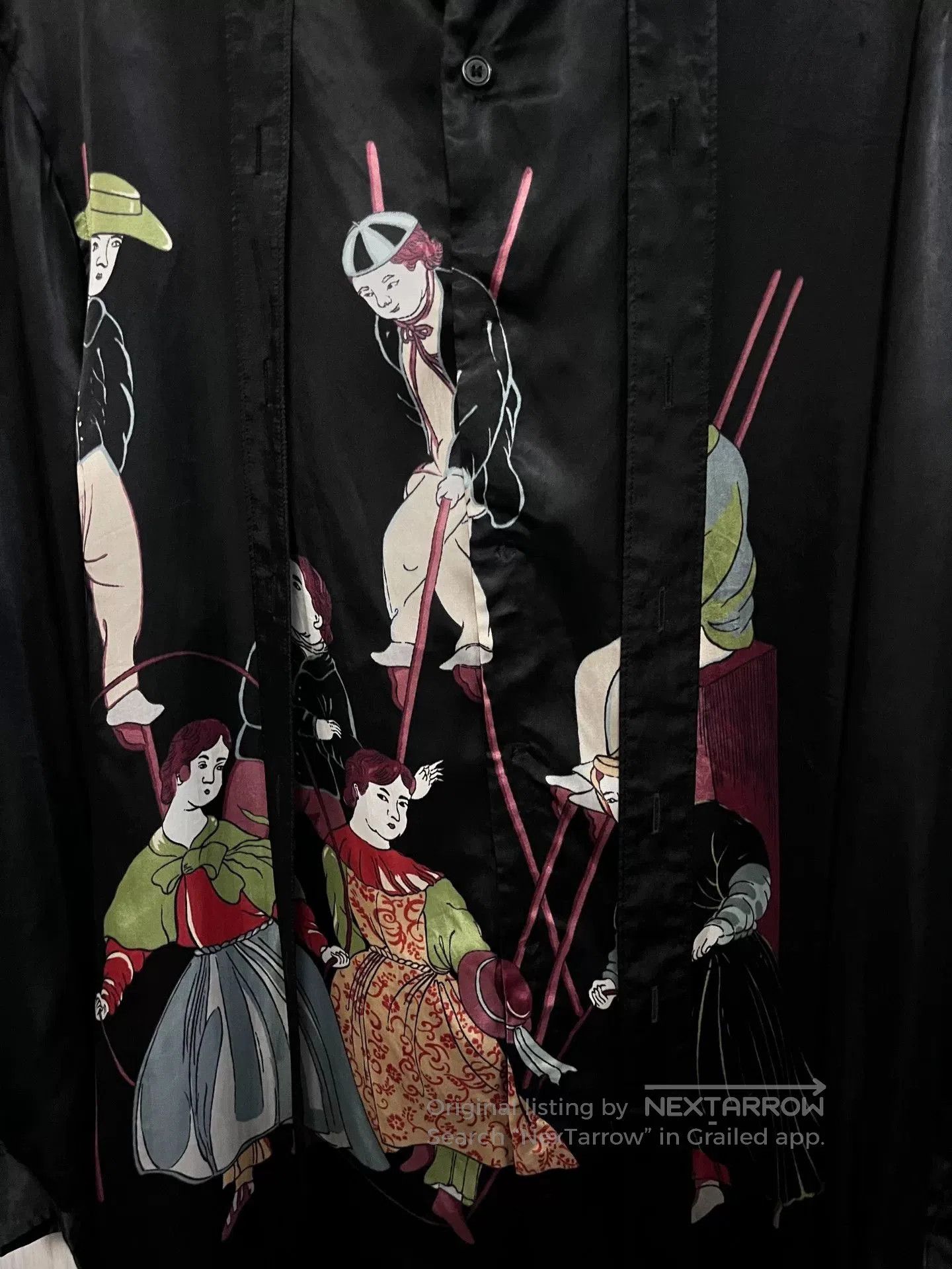 Yohji Yamamoto Yohji Yamamoto Graphic Shirt 23AW. Size US L / EU 52-54 / 3 - 2 Thumbnail