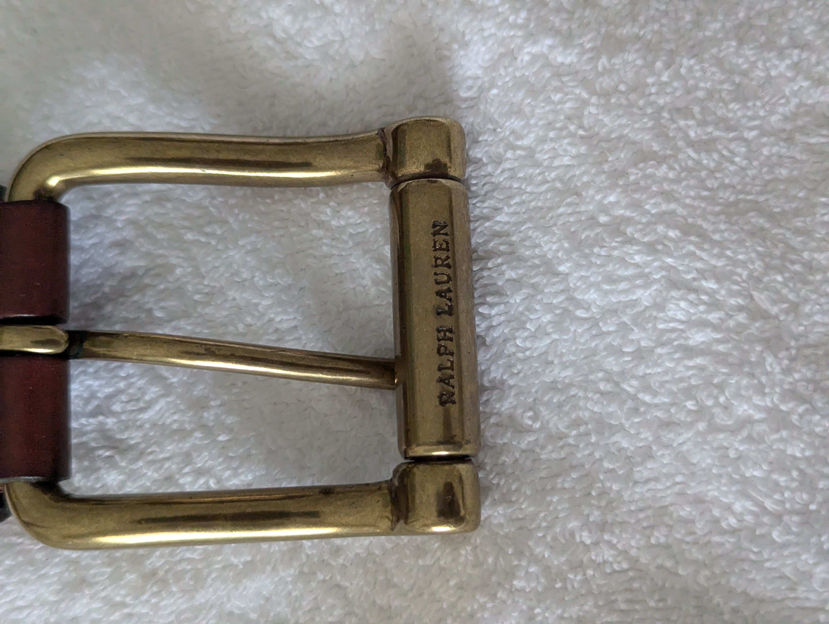 Ralph Lauren Leather Belt in the Ralph lauren Collection Size 38 - 4 Thumbnail
