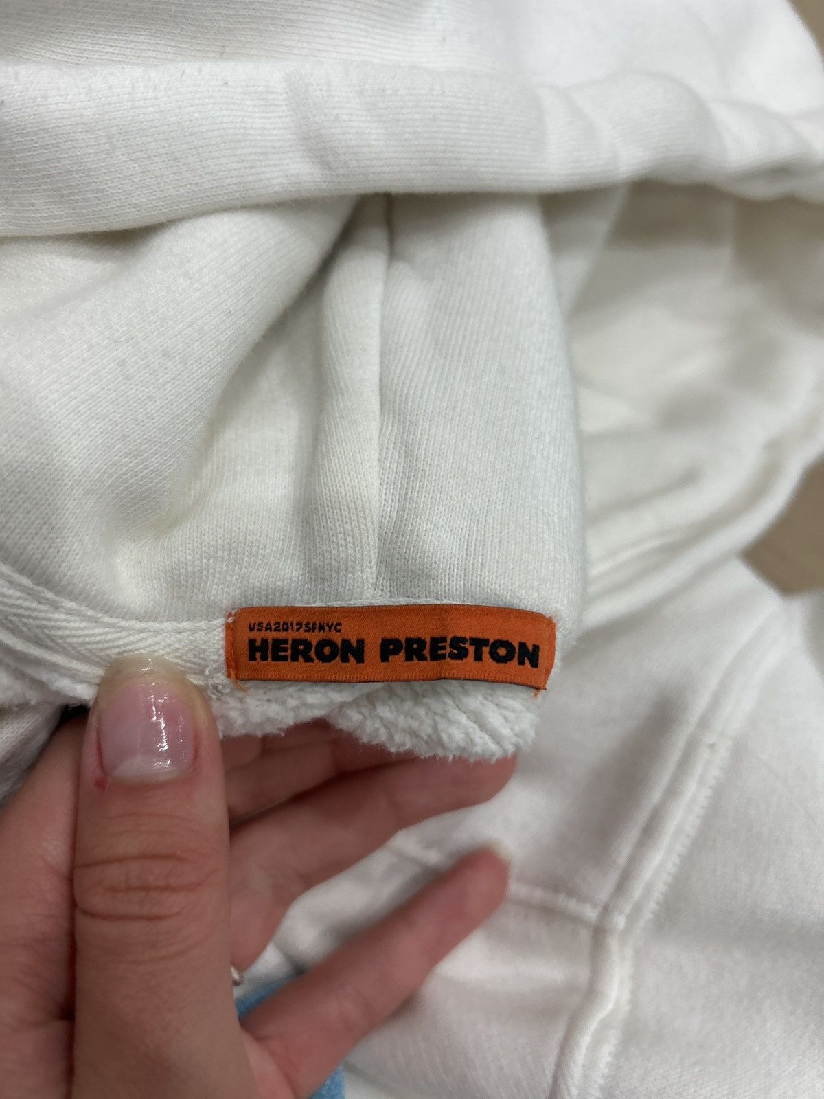 Heron Preston White preston heron hoodie Size US L / EU 52-54 / 3 - 4 Thumbnail