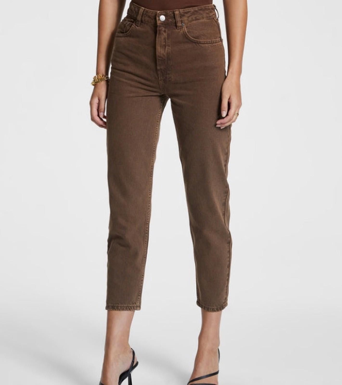 Ksubi new ksubi womens denim jeans pointer brown koko 28 10 Size 28" / US 6 / IT 42 - 2 Thumbnail
