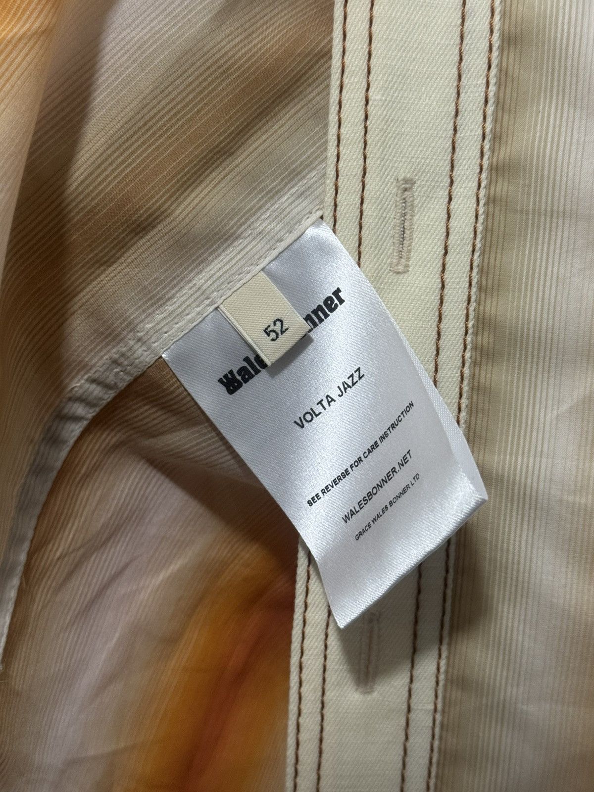 Wales Bonner Wale Bonner Cotton Shirt Size US XL / EU 56 / 4 - 4 Thumbnail