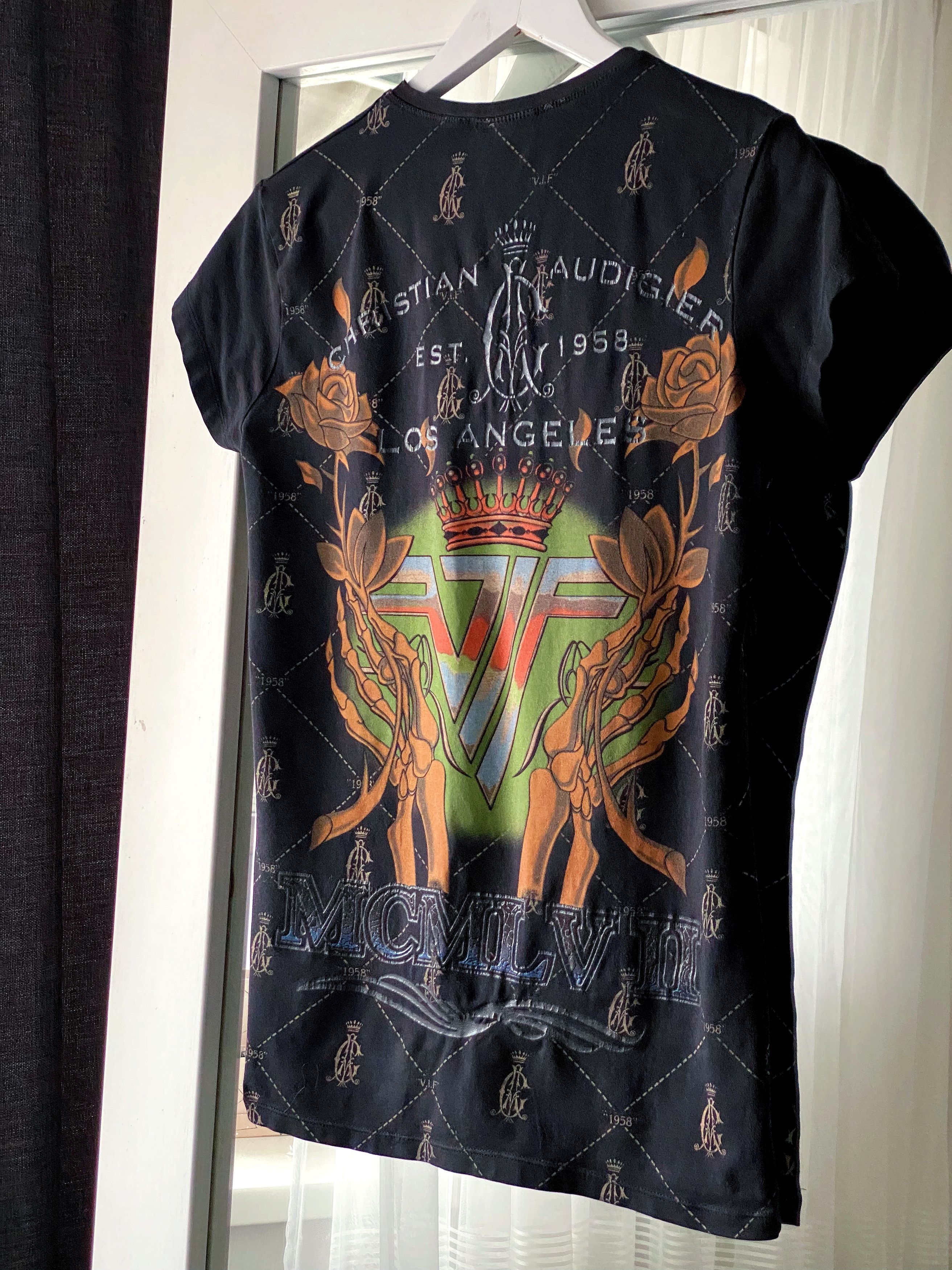Christian Audigier × Ed Hardy × Vintage Christian Audigier T-Shirt Celebrate Life Ed Hardy Size M / US 6-8 / IT 42-44 - 17 Thumbnail