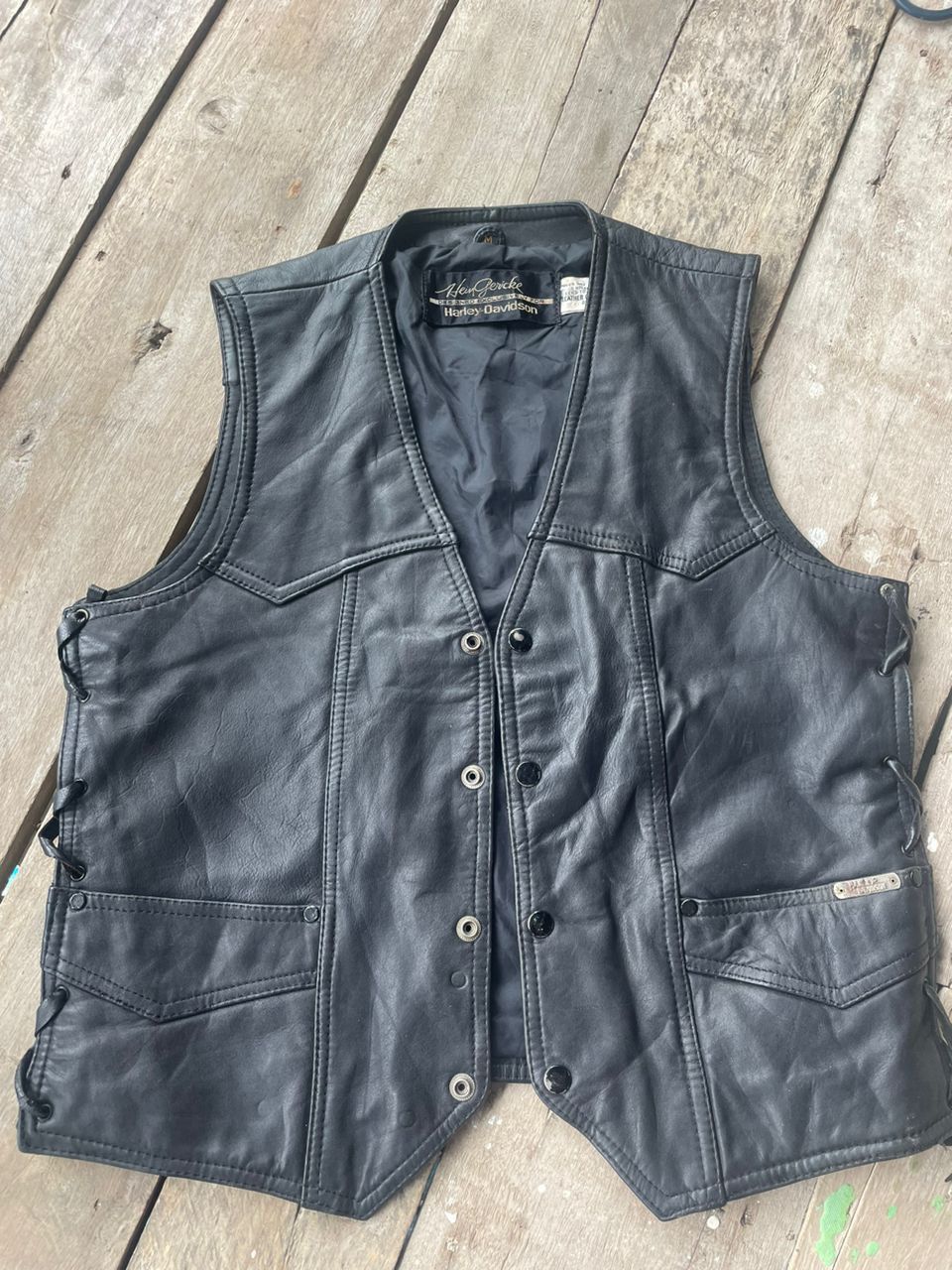Hein Gericke Vintage HARLEY-DAVIDSON x HEIN GERICKE leather racing jacket Size US M / EU 48-50 / 2 - 7 Thumbnail