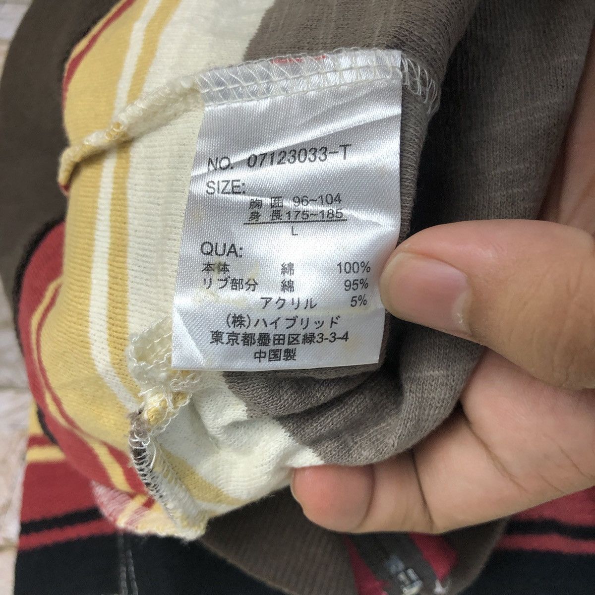 Japanese Brand Power To The People Stripe Hoddie Knitwear #A480 Size M / US 6-8 / IT 42-44 - 11 Thumbnail