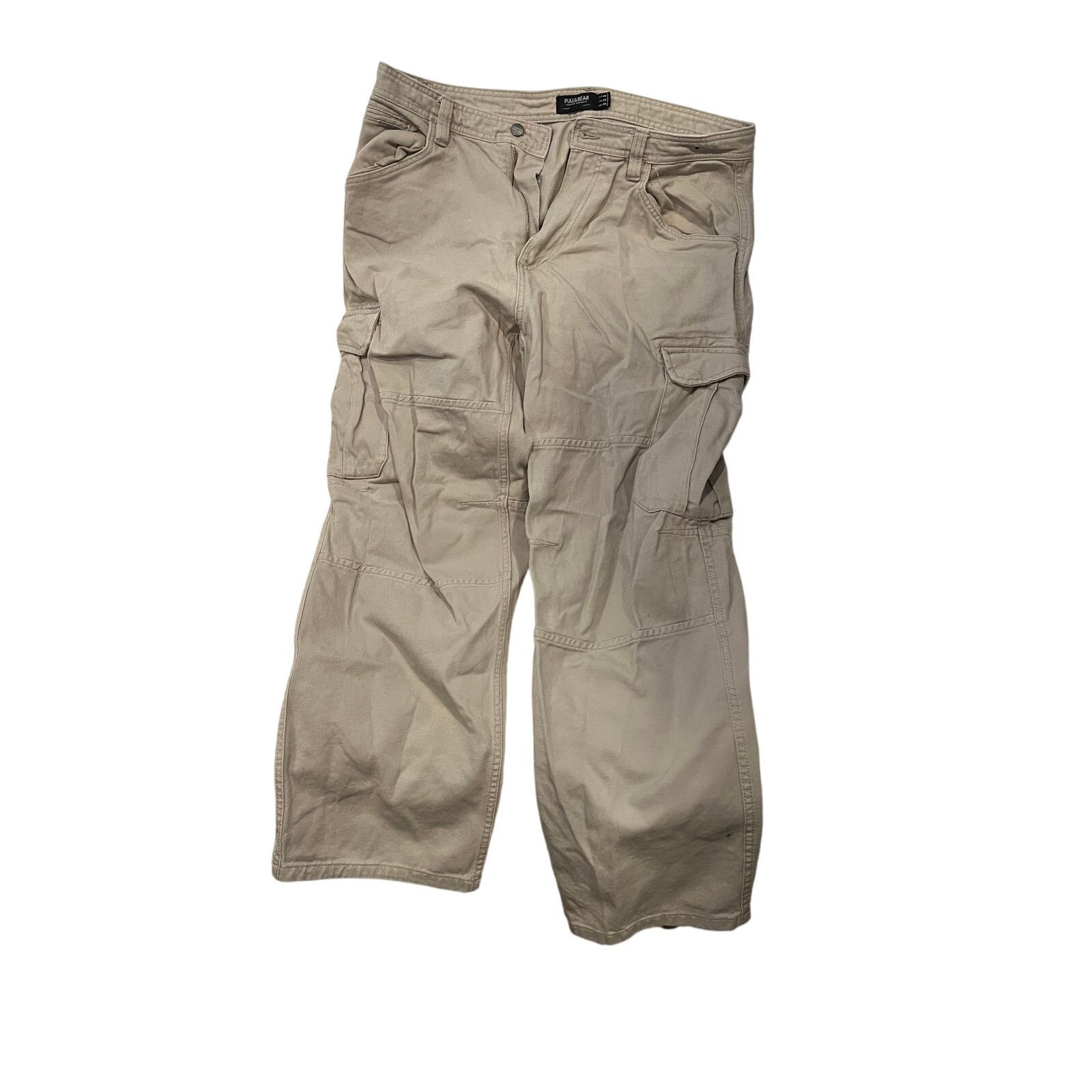 Pull & Bear Pull & Bear Updated Cargo Pants Mens 36x30 Size US 36 / EU 52 - 1 Thumbnail