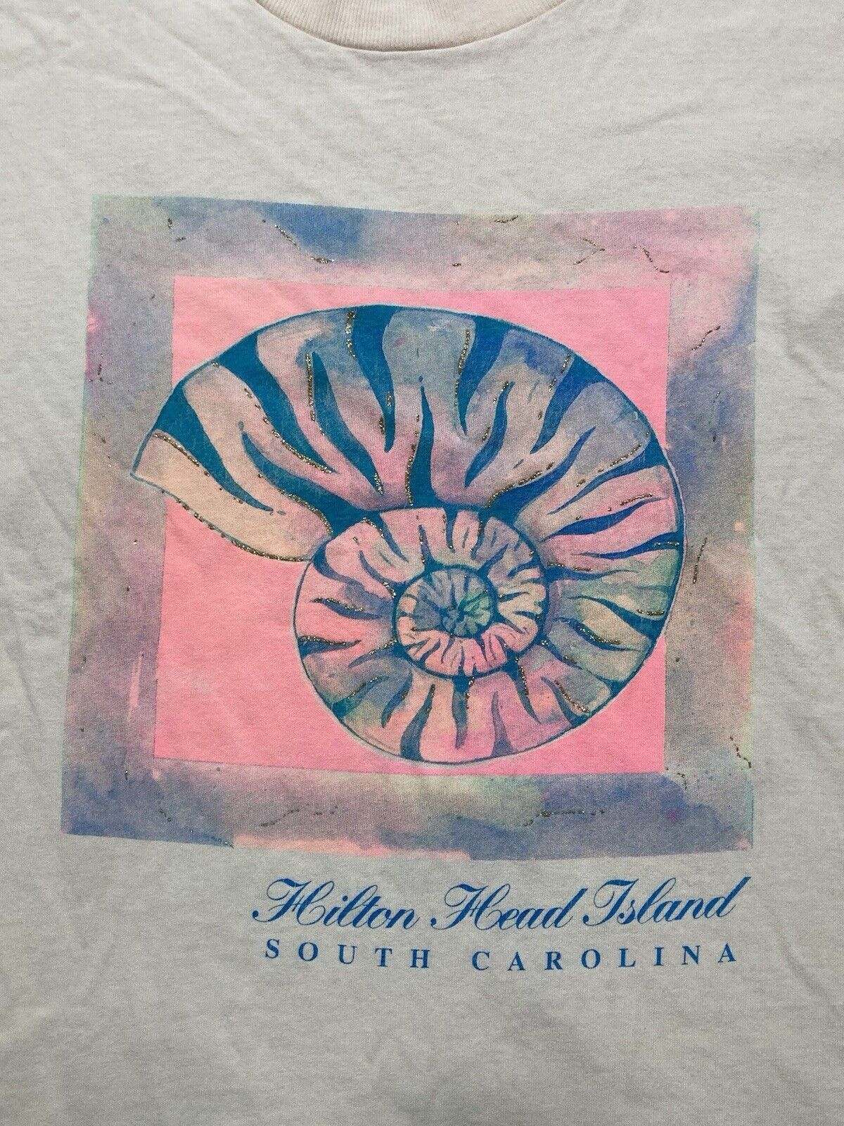 Anvil × Vintage 90s graphic tshirt Hilton head island South Carolina beach L Size US L / EU 52-54 / 3 - 2 Thumbnail