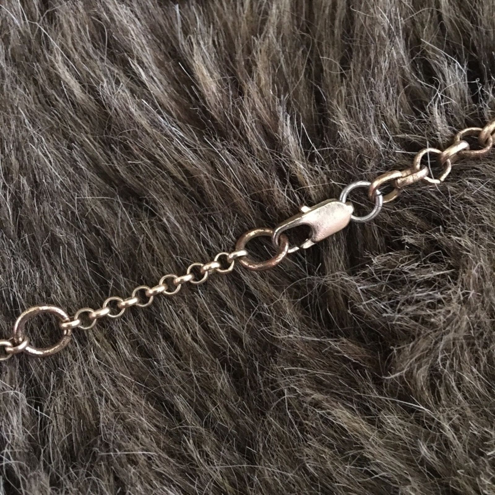 Jewelry Two tone beaded gold chain long necklace Size ONE SIZE - 7 Thumbnail