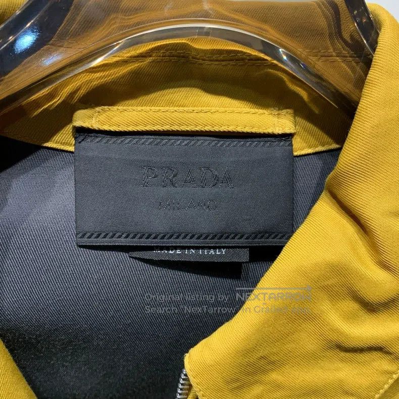 Prada Prada Showy ginger-yellow coat Size US XS / EU 42 / 0 - 2 Thumbnail